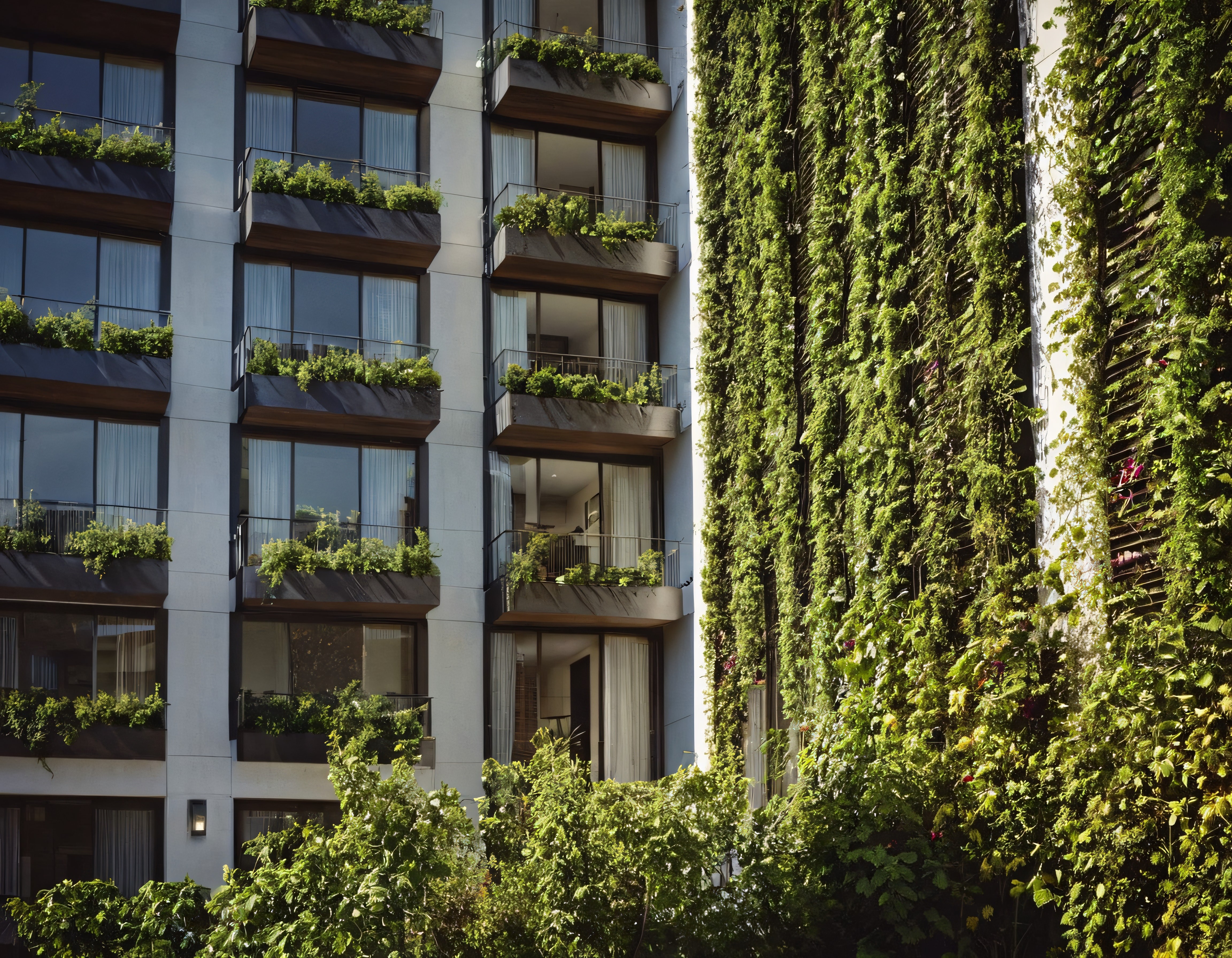 Modern Apartman ile Dikey Bahçe: Sürdürülebilir Mimari ve Yeşil Şehir