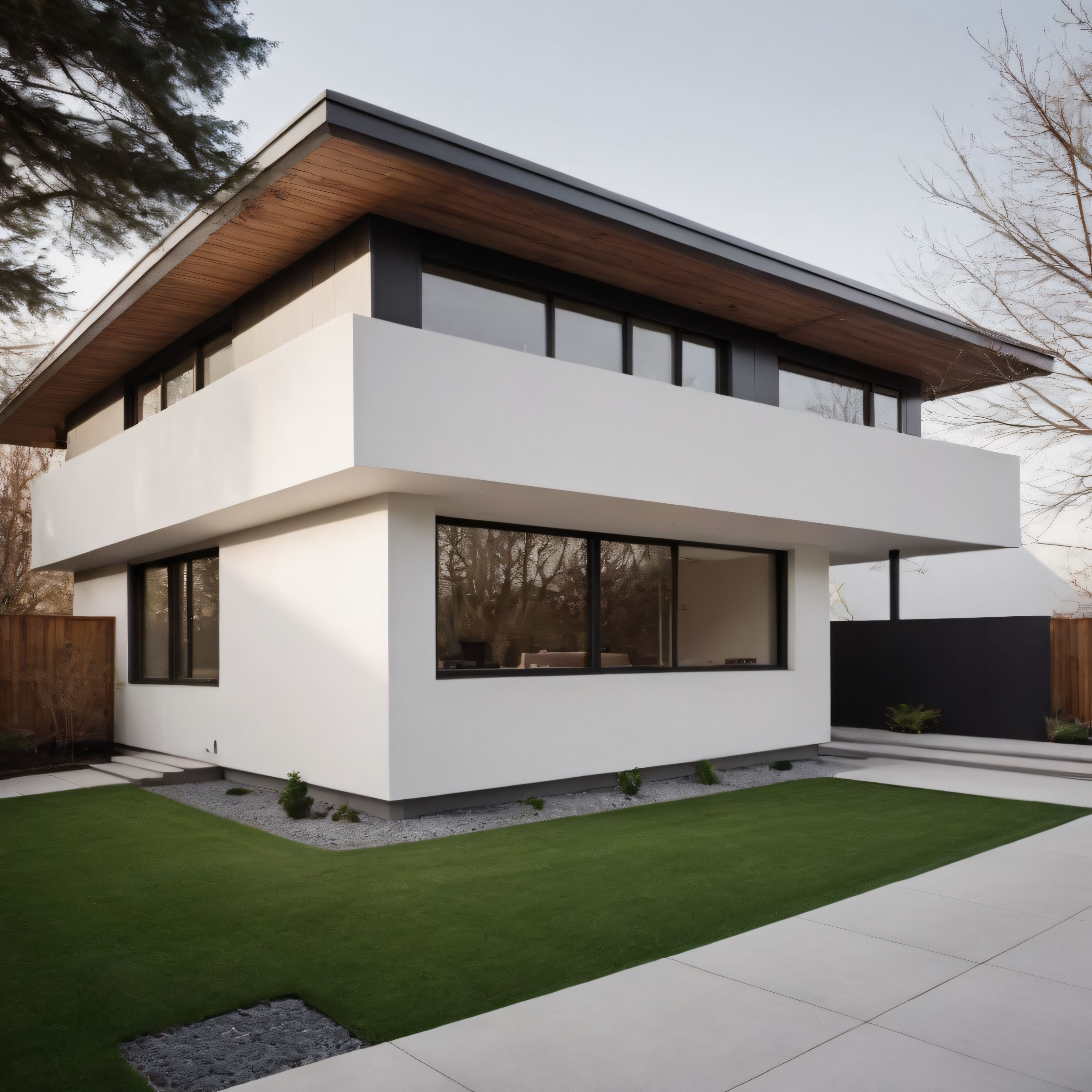 Modern Minimalist Villa Tasarımı: Doğayla İç İçe Çağdaş Konut Mimarisi
