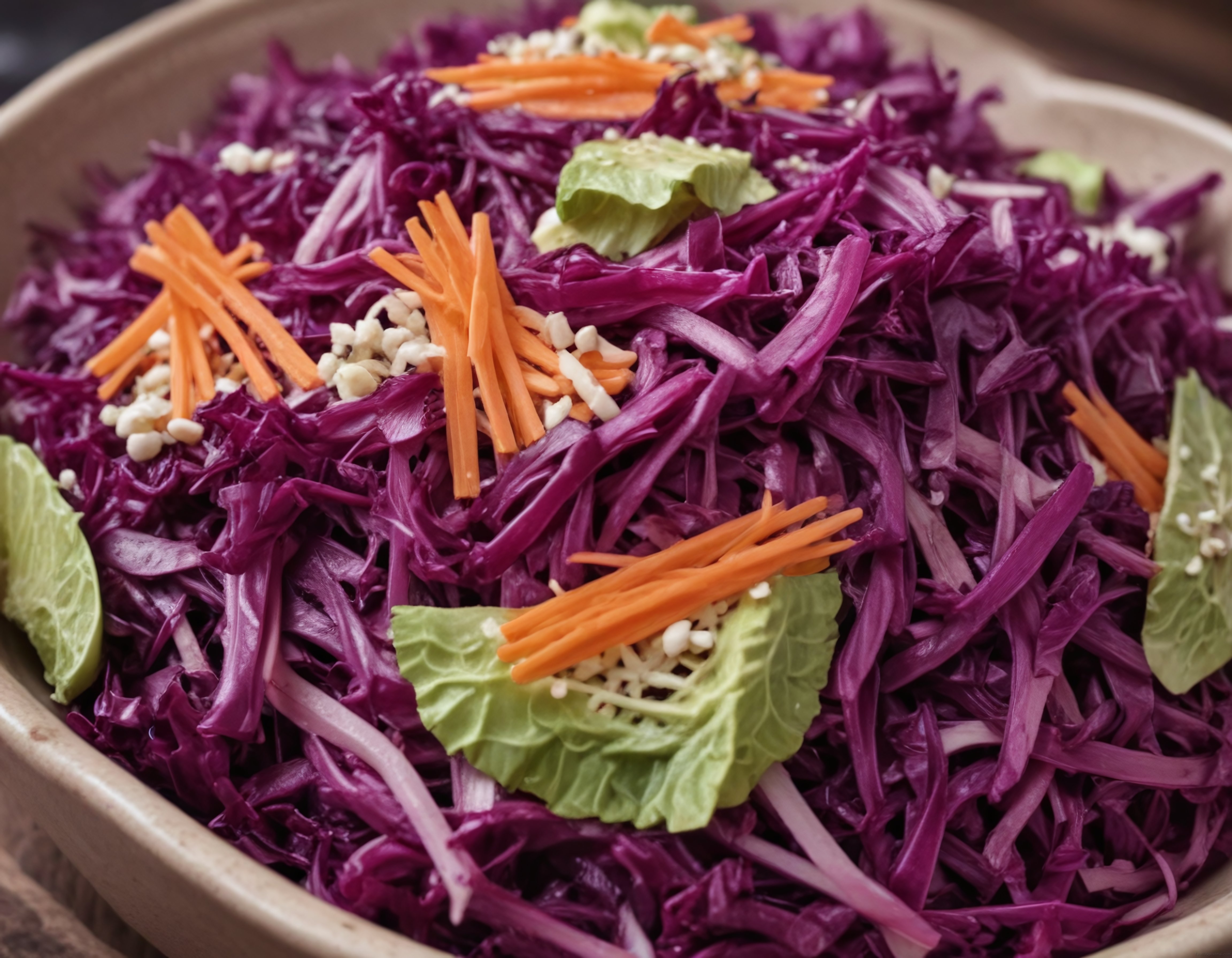 Mor Lahana Salatası Tarifi: Renkli ve Sağlıklı C Vitamini Deposu Kış Salatası