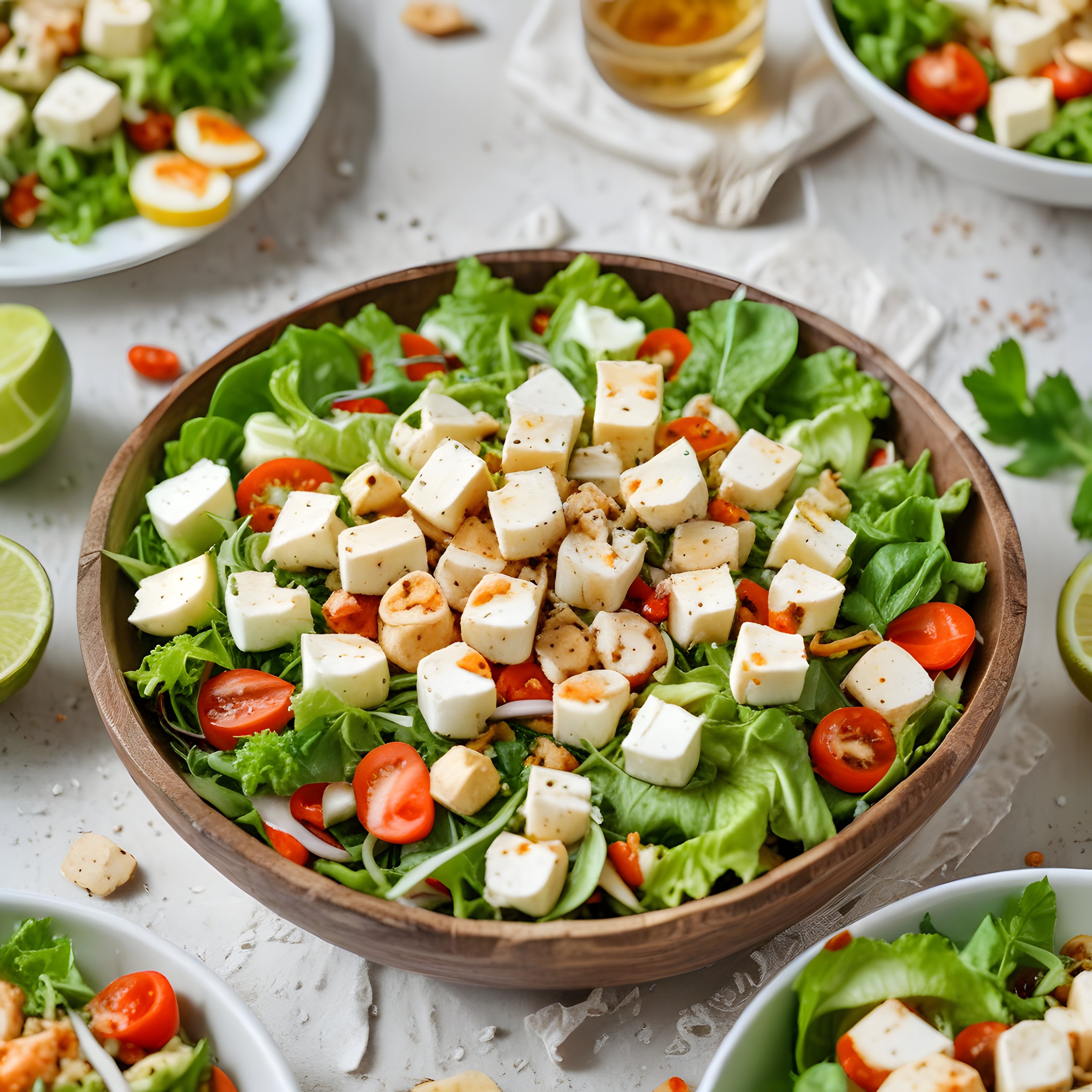Mozzarella ve Cherry Domatesli Pratik Salata Tarifi: Sağlıklı Lezzet