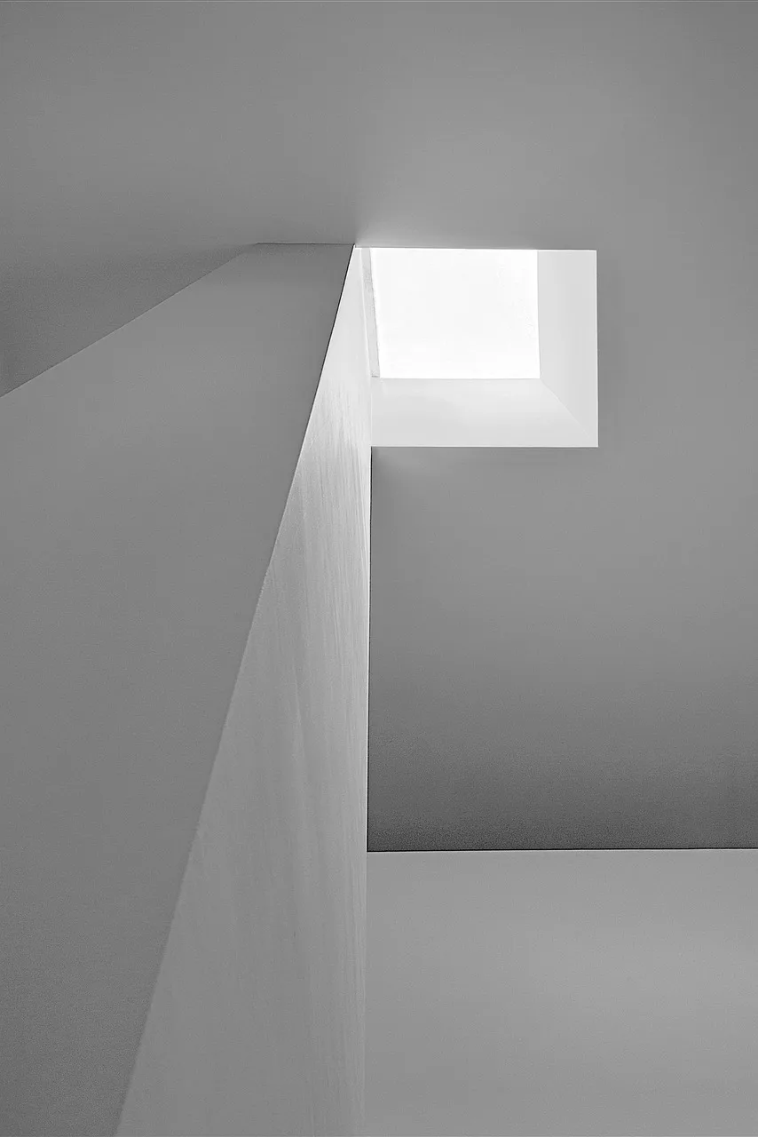 Müze mimarisi çizgileri - modern yapı fotoğrafı