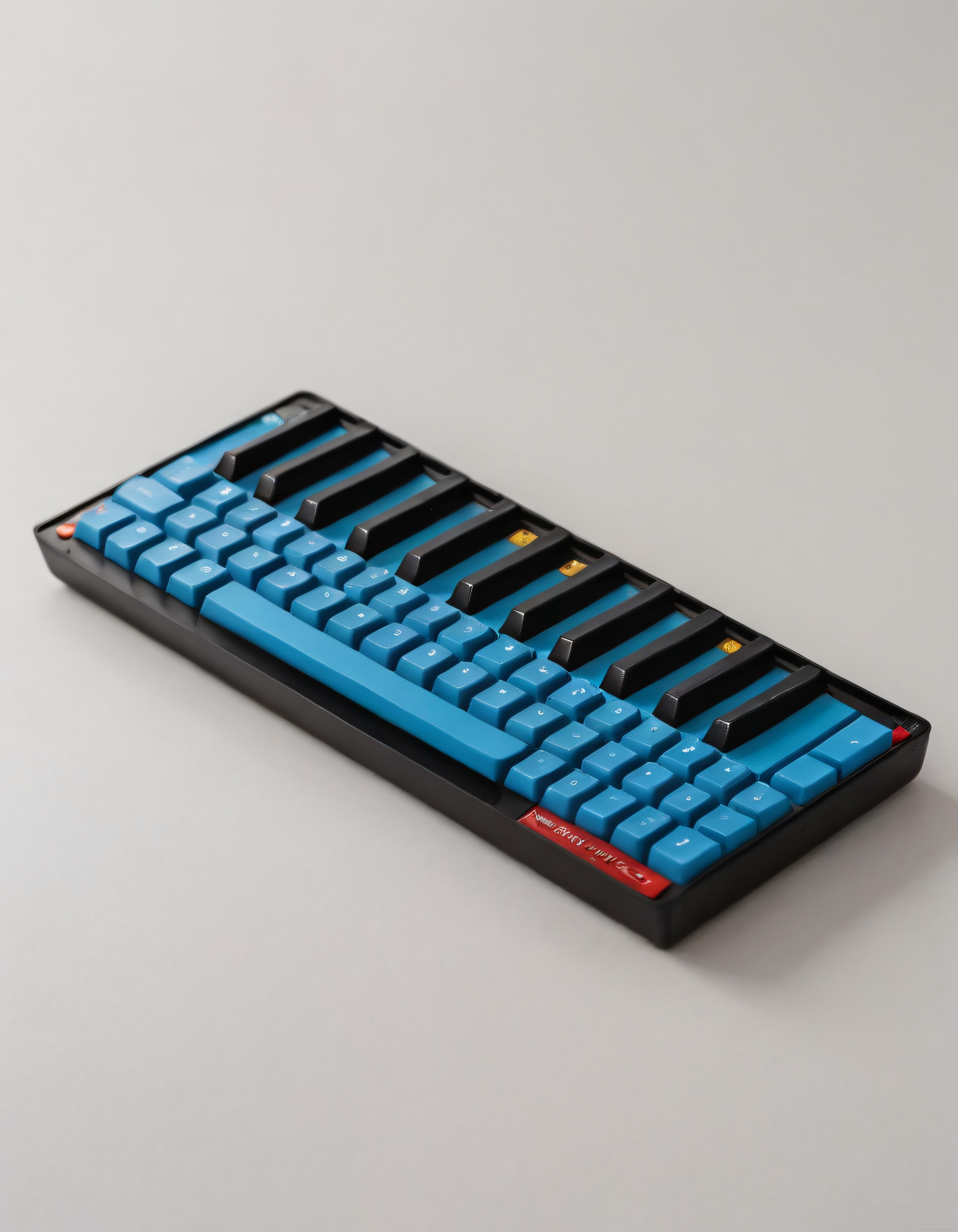 Müzik Prodüksiyonunda Mavi Tuşlu MIDI Klavye ile Yaratıcı Çalışma Akışı