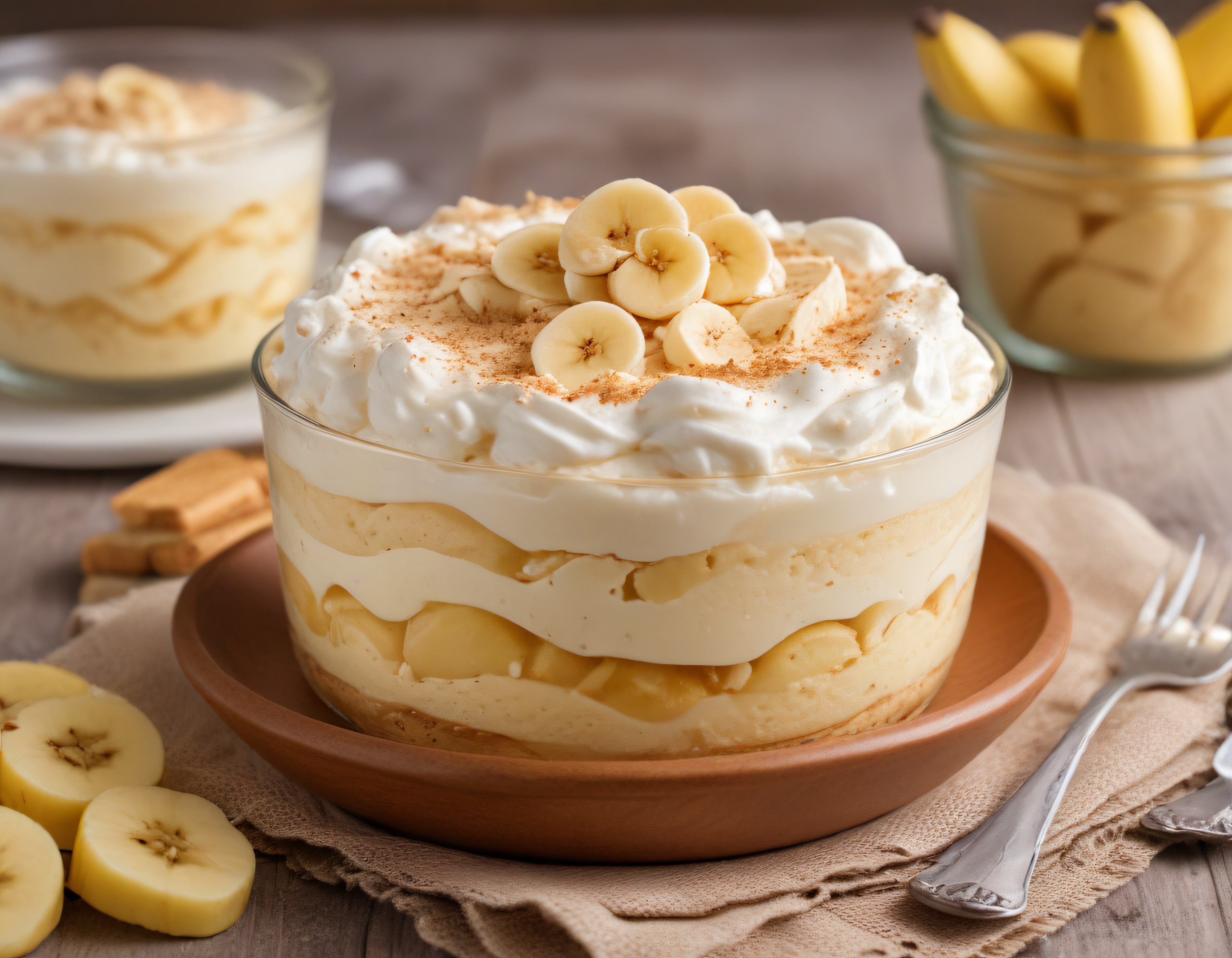 Muzlu Magnolia Puding Tarifi: Kremalı Katmanlarla Dolgulu Bardak Tatlısı
