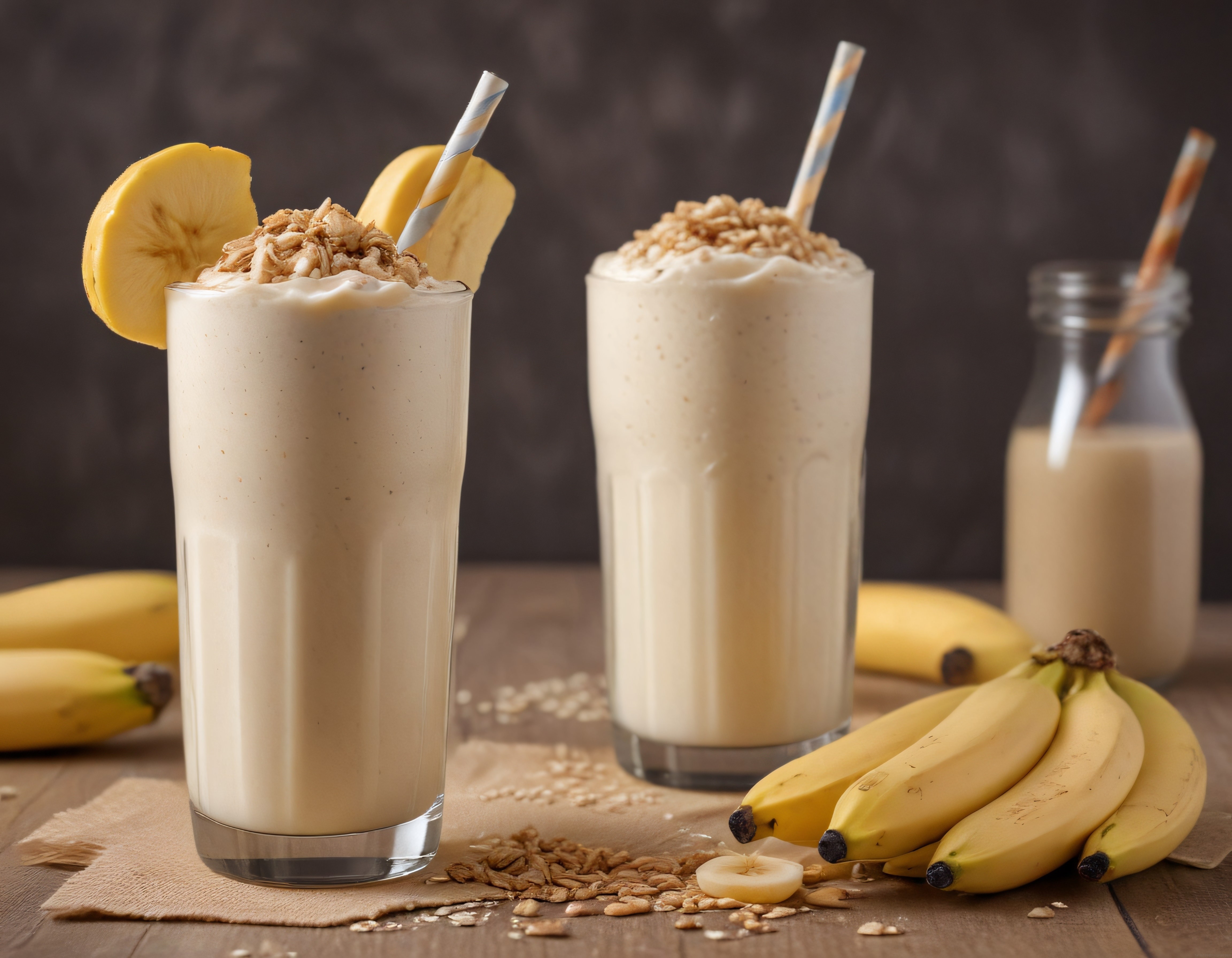 Muzlu Yulaflı Smoothie ile Kahvaltıda Besleyici ve Pratik Alternatif