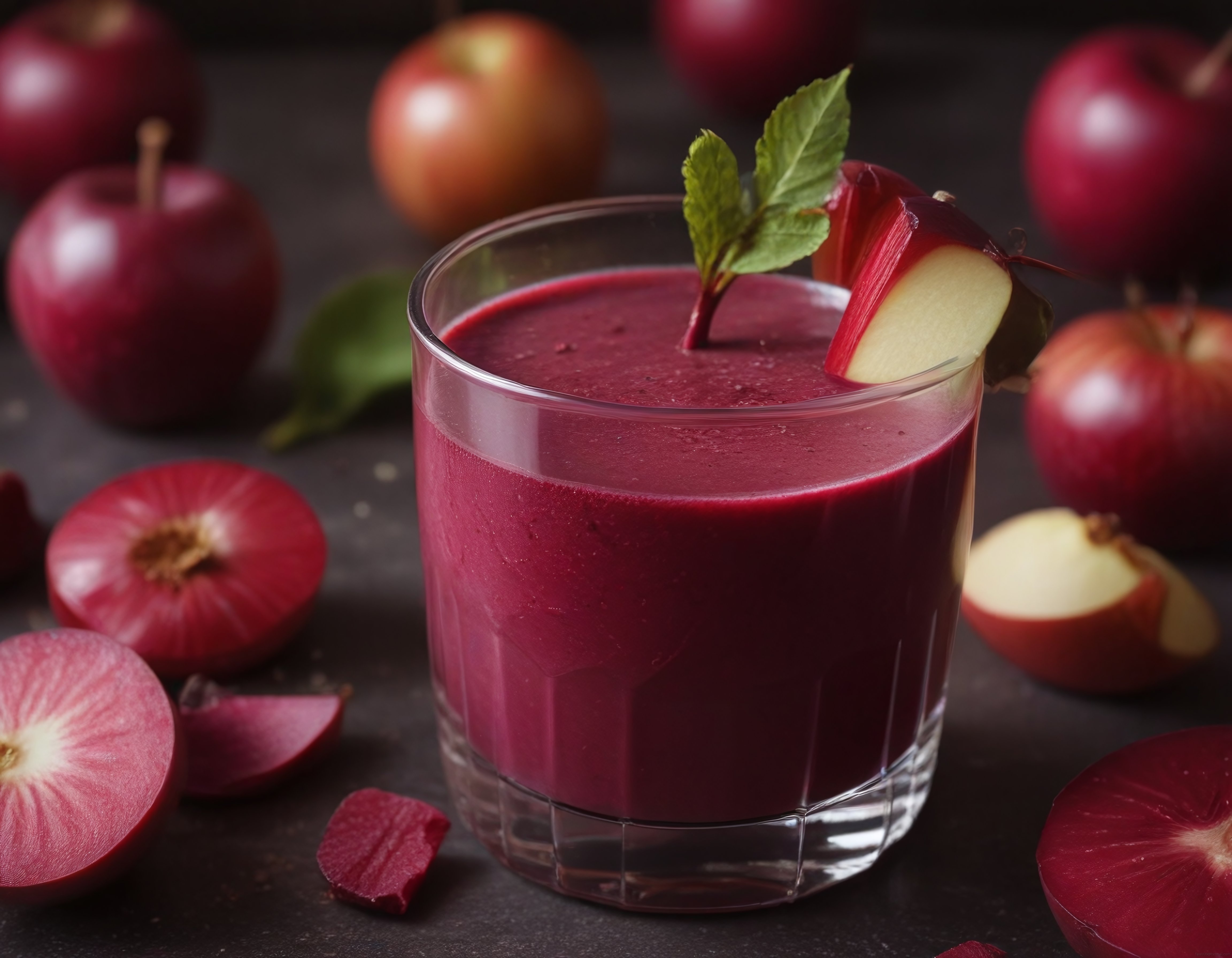 Naneli Kırmızı Elma Smoothie Tarifi: Vitaminli ve Lezzetli İçecek