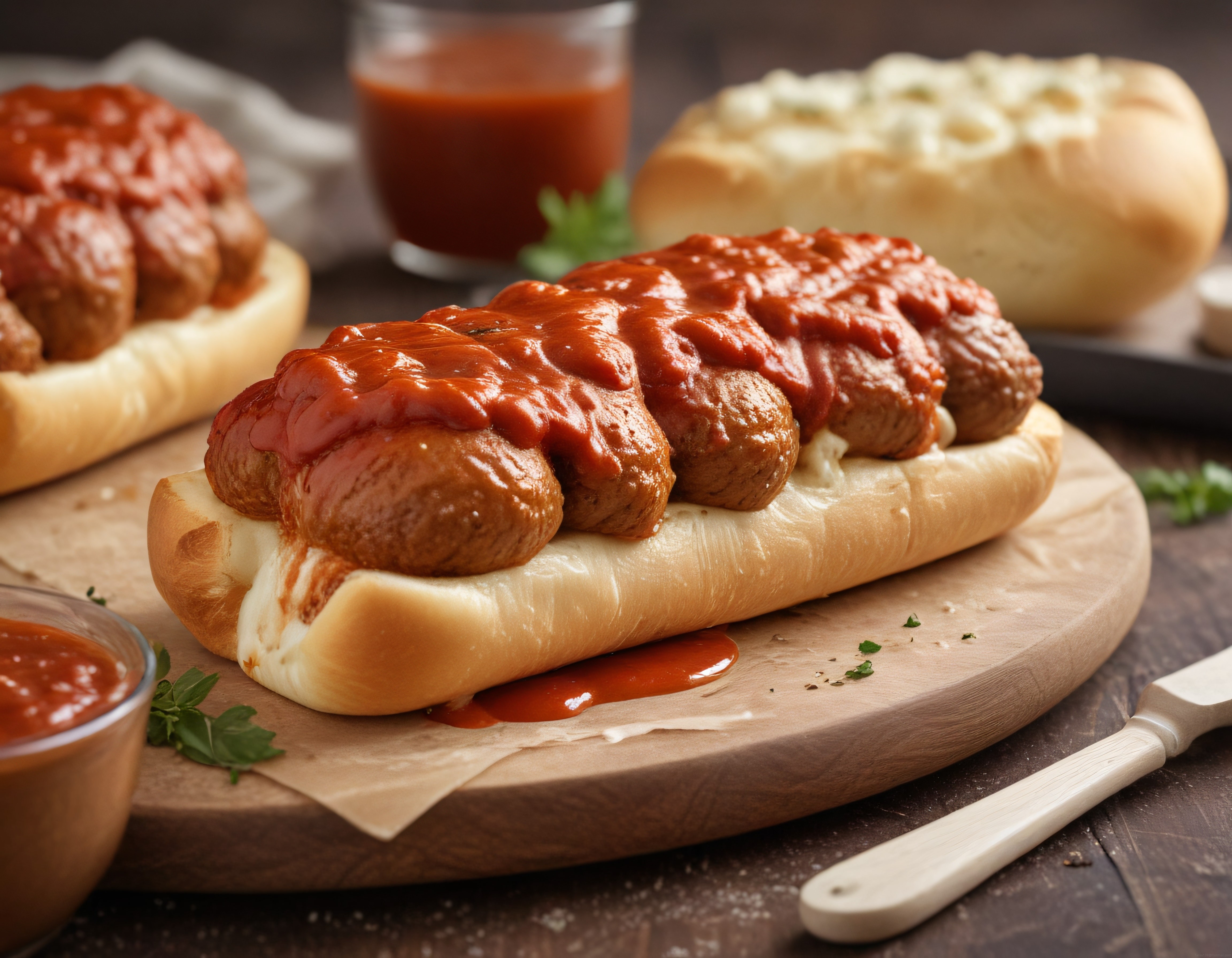 Nefis Ev Yapımı Domates Soslu Erimiş Peynirli Köfte Ekmek Tarifi