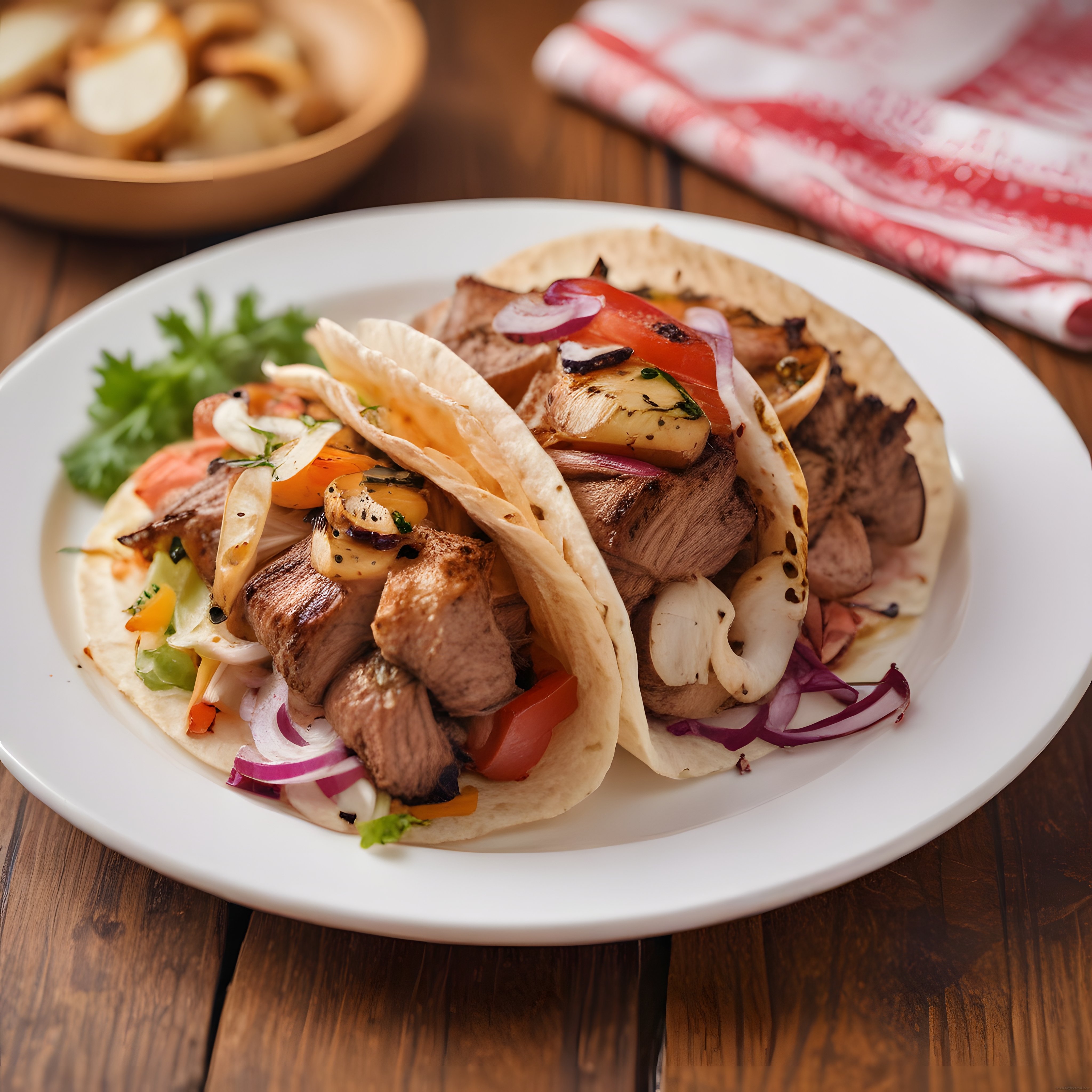 Nefis Izgara Etli Taco: Meksika Mutfağının Rustik ve Lezzetli Sunumu