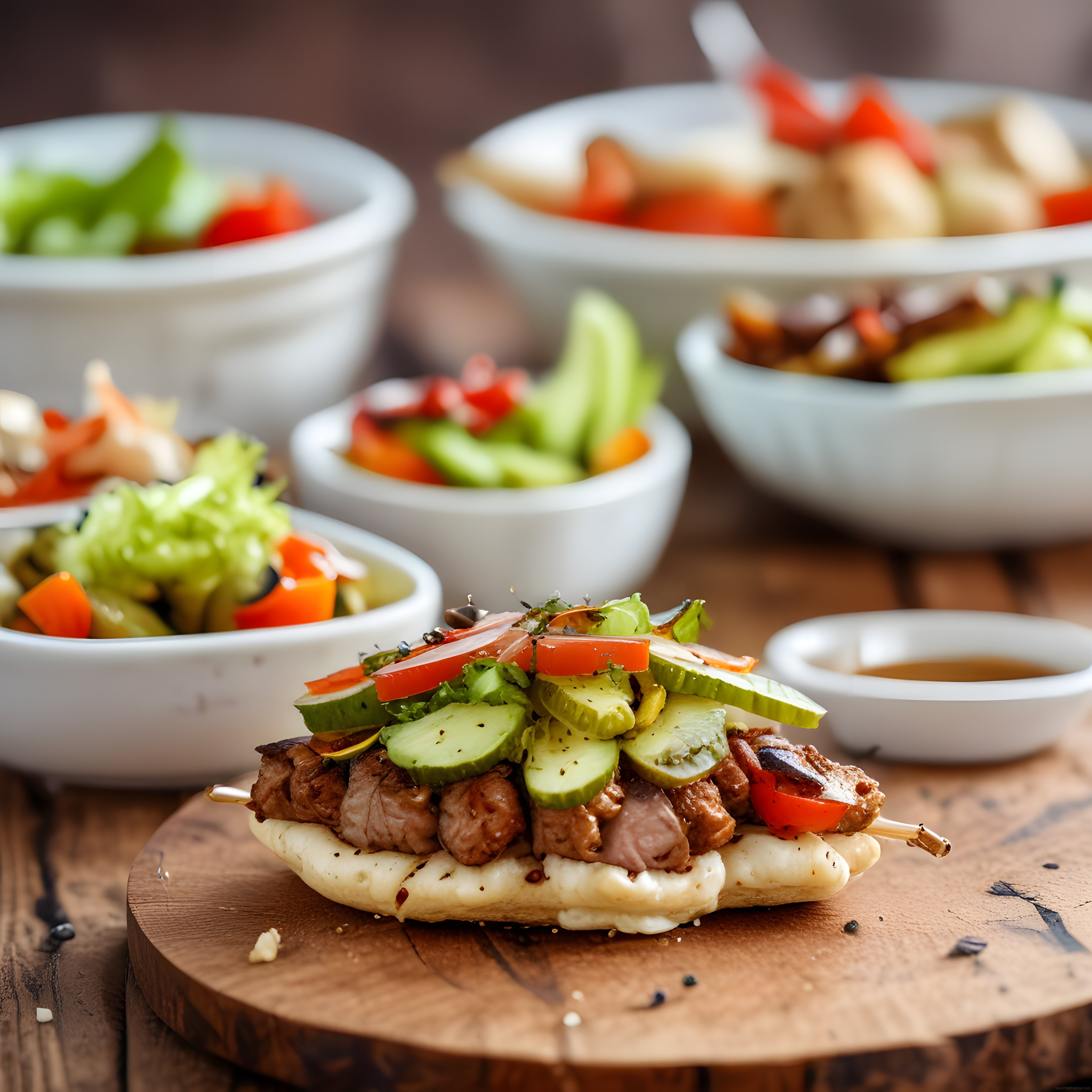 Nefis Şiş Kebap Tarifi: Izgara Et, Taze Sebzeler ve Yan Lezzetler