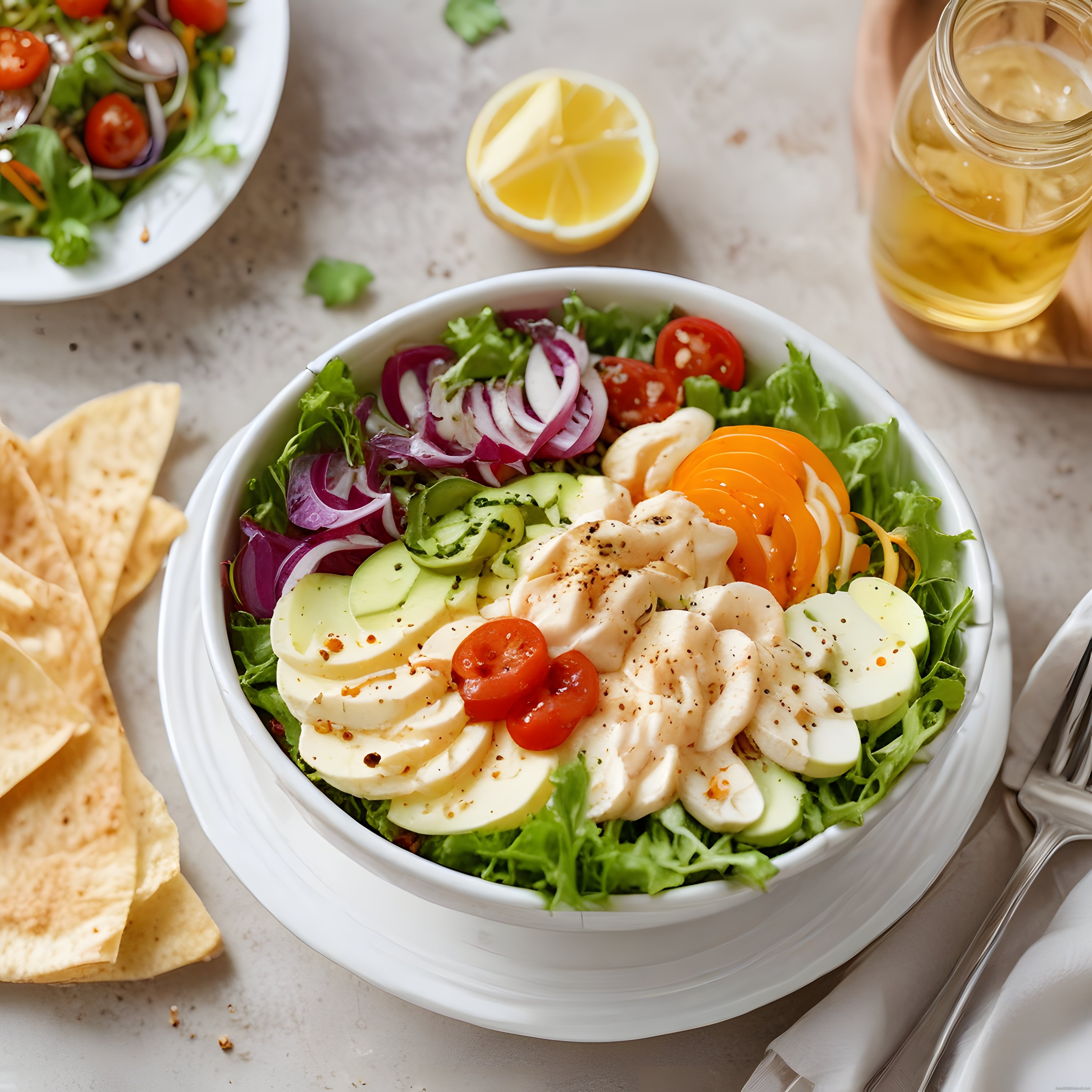 Nefis Yumurtalı Salata: Taze Sebzelerle Pratik ve Sağlıklı Tarif