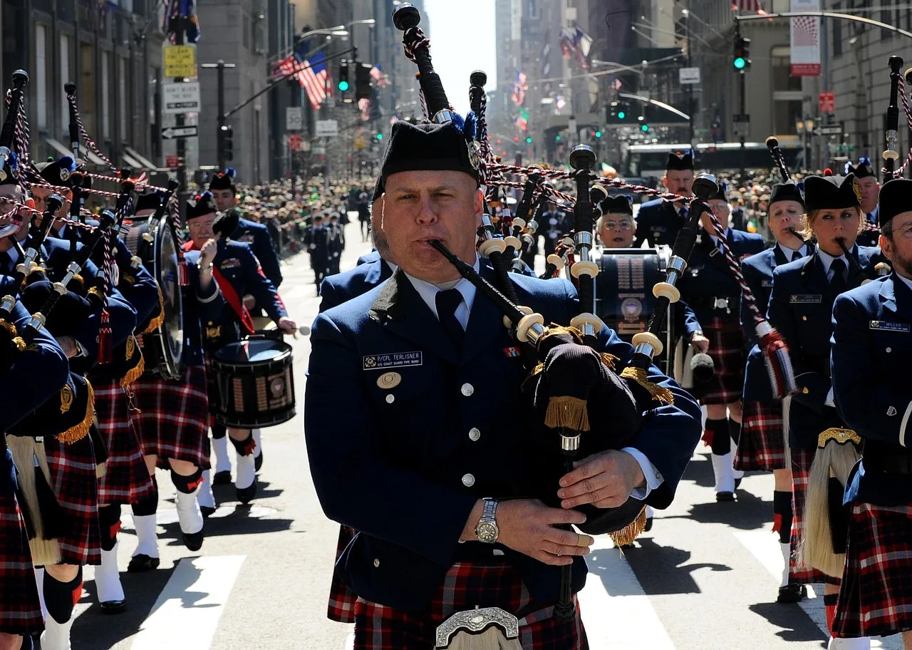 New York St. Patrick Geçit Töreni - Müzikli Alay