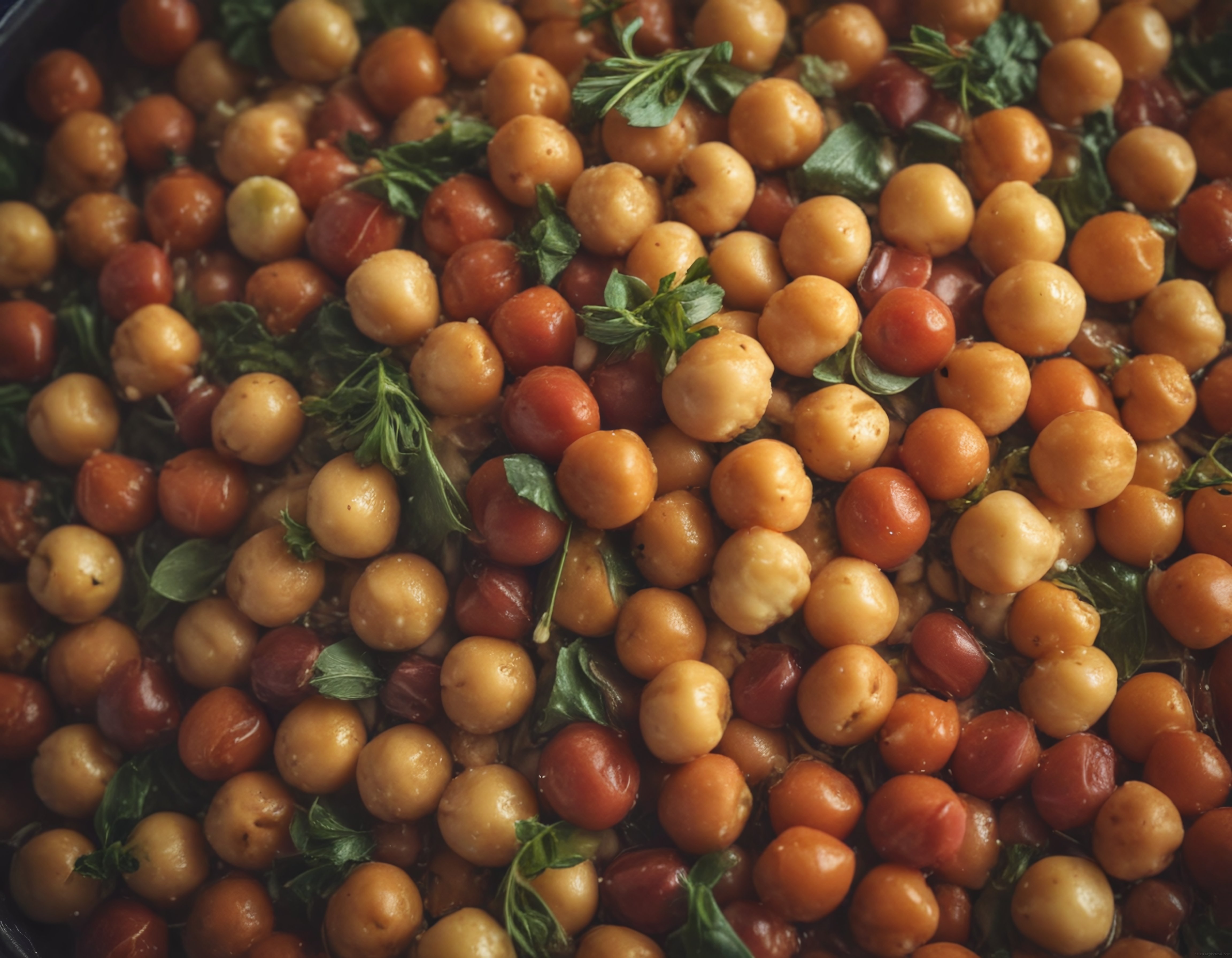 Nohut ve Domatesli Kolay Salata Tarifi: Besleyici Ev Yapımı Lezzet