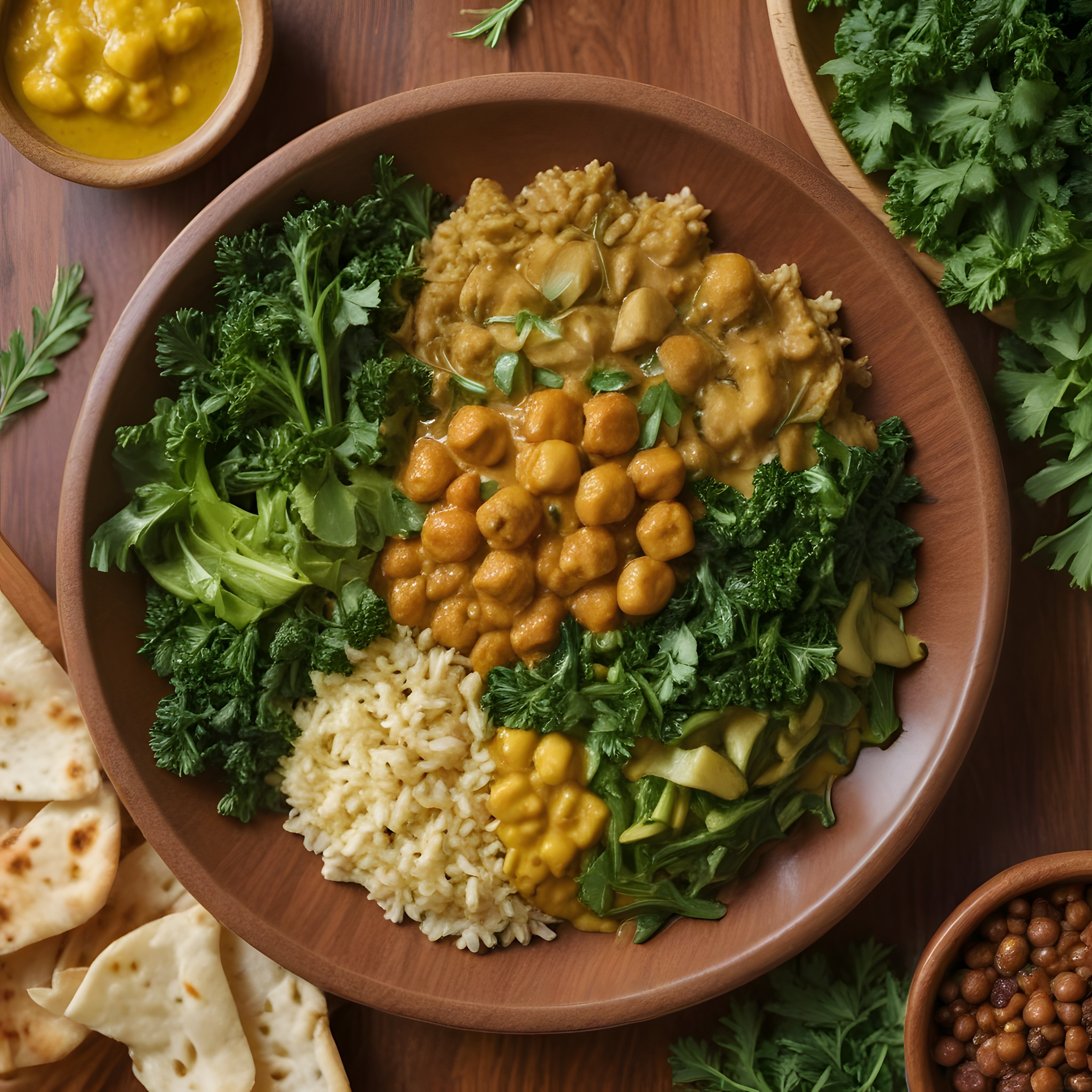 Nohutlu ve Yeşillikli Vegan Buddha Bowl Tarifi: Sağlıklı Beslenme