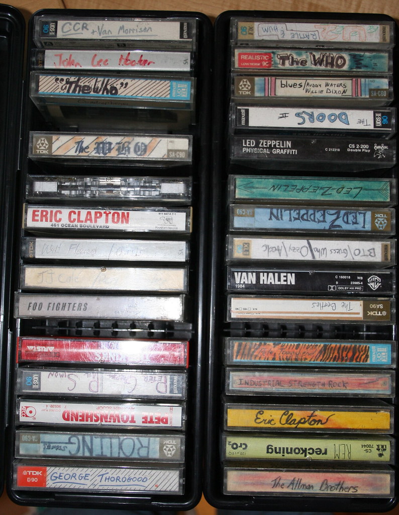Nostaljik Kaset Koleksiyonu: Rock Blues ve Klasik Efsaneler Arşivi