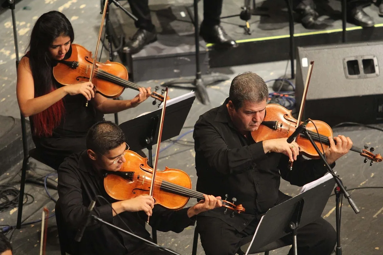 Orkestra konseri keman ve piyano senfonisi
