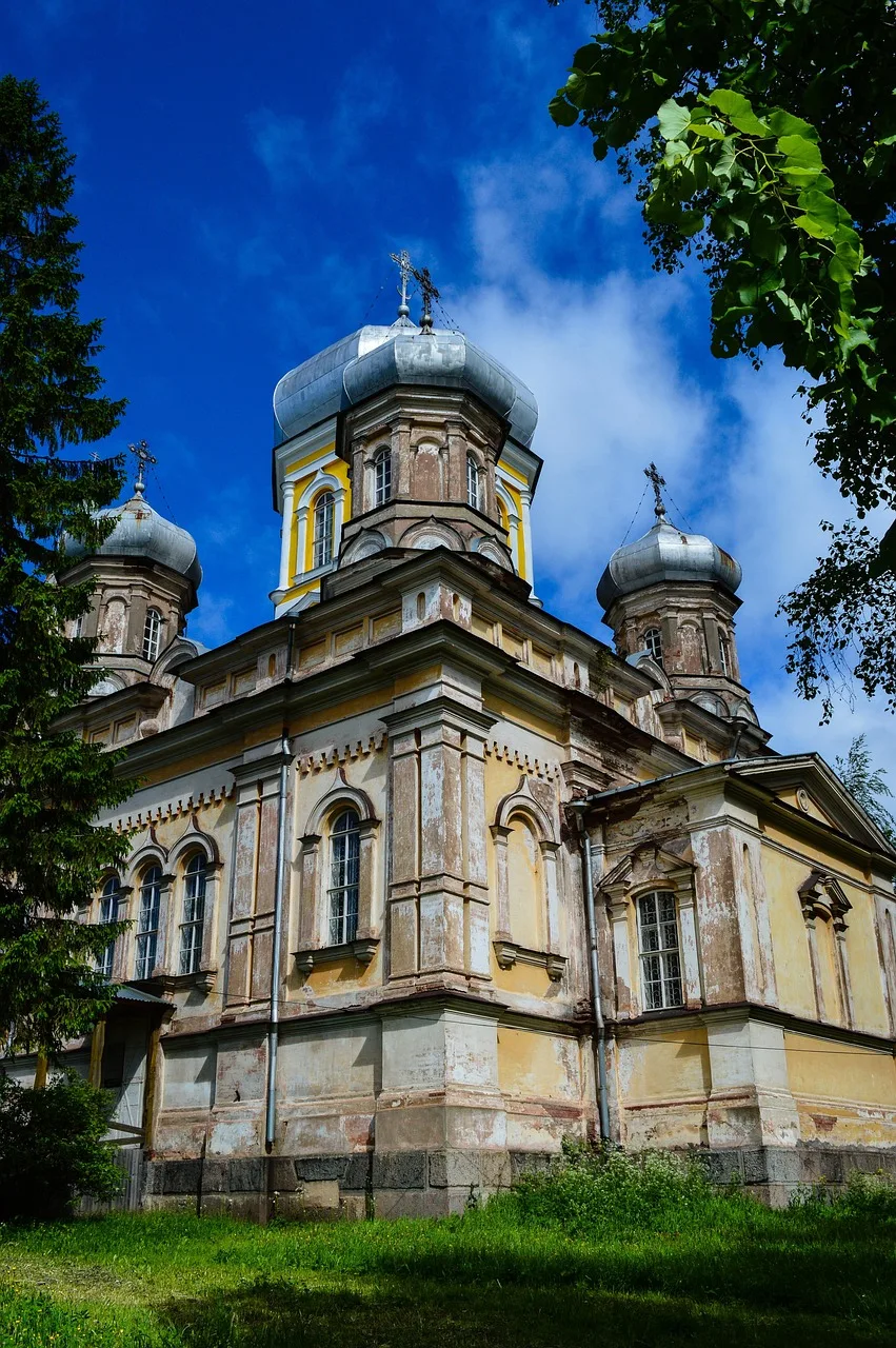 Ortodoks kilise kubbesi - Rusya mimarisi