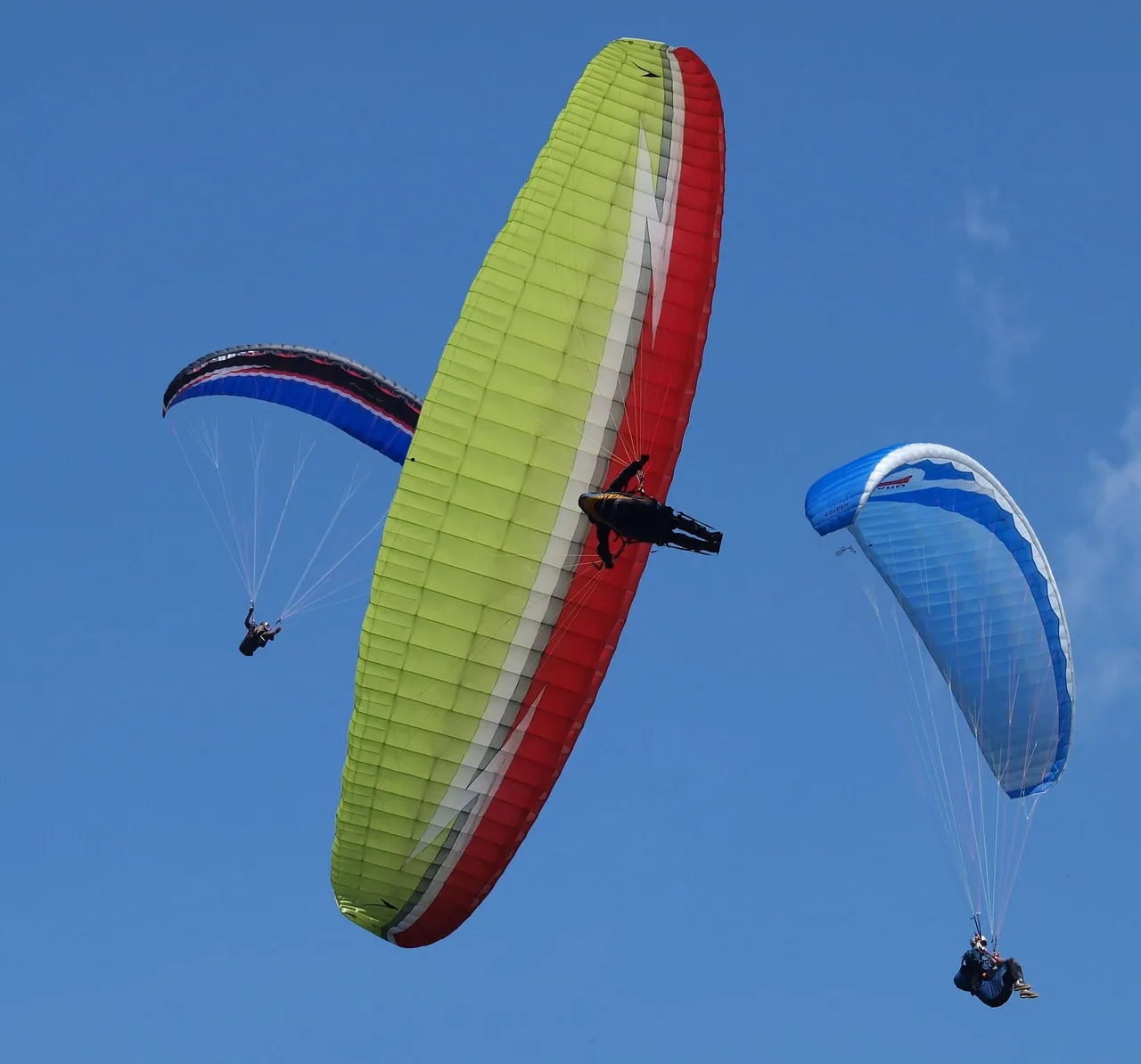 Paragliding dağ sporları - ekstrem gökyüzü macerası
