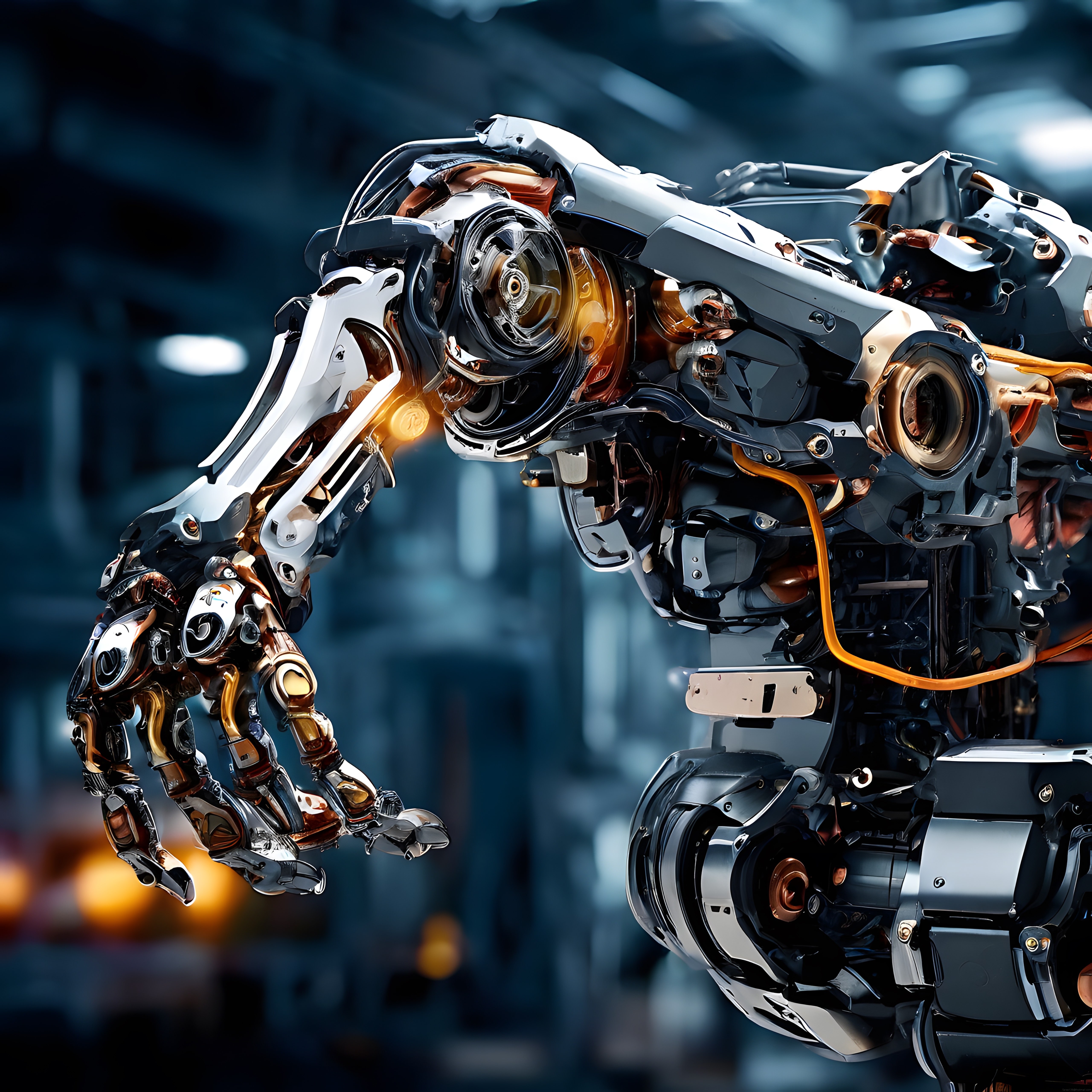 Parçalanmış metal dev: Kıyamet sonrası çağın çürüyen robot kalıntıları Parçalanmış metal dev: Kıyamet sonrası çağın çürüyen robot kalıntıları