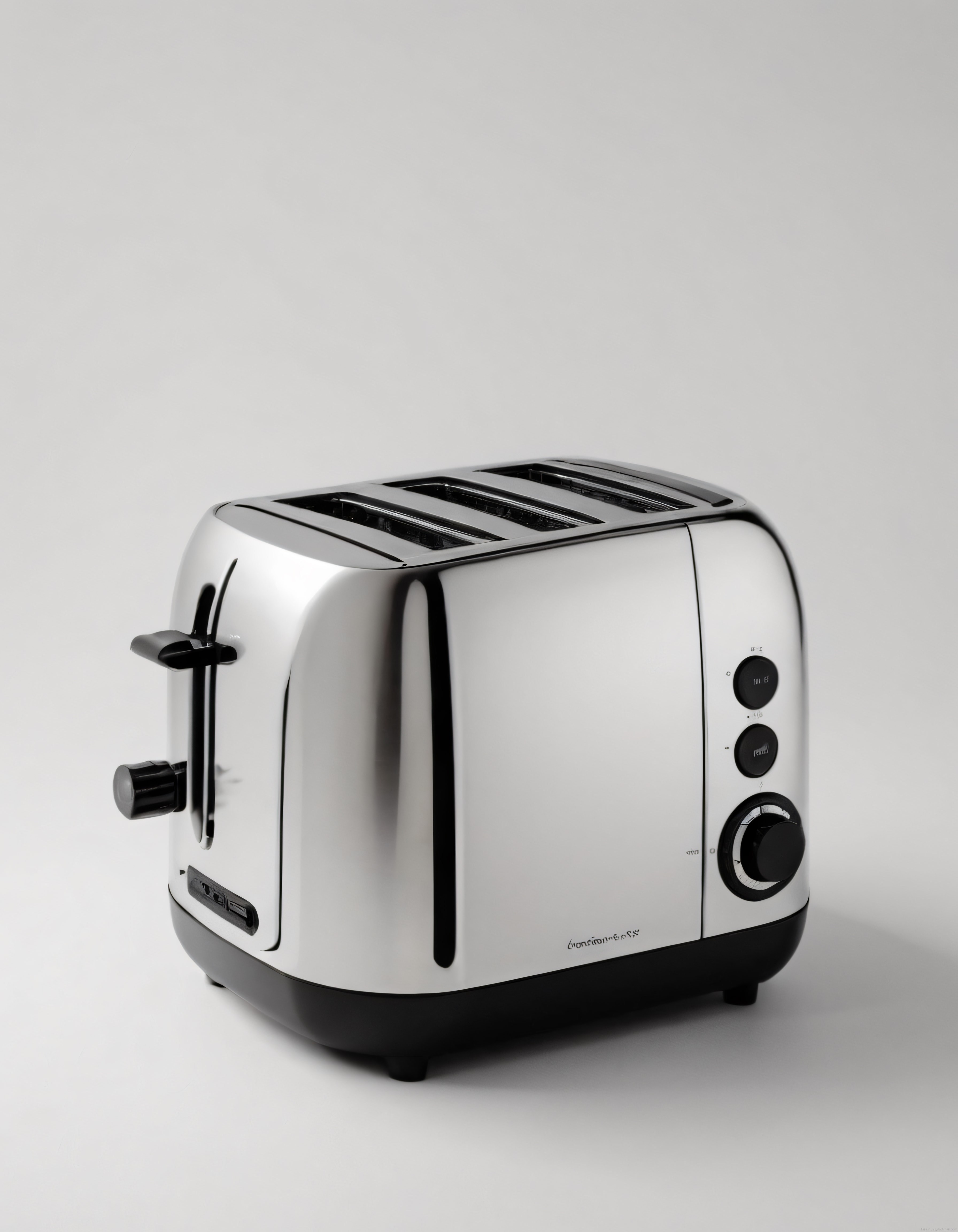 Parlak Metalik Dört Dilimlik Tost Makinesi ile Modern Kahvaltı Sunumları