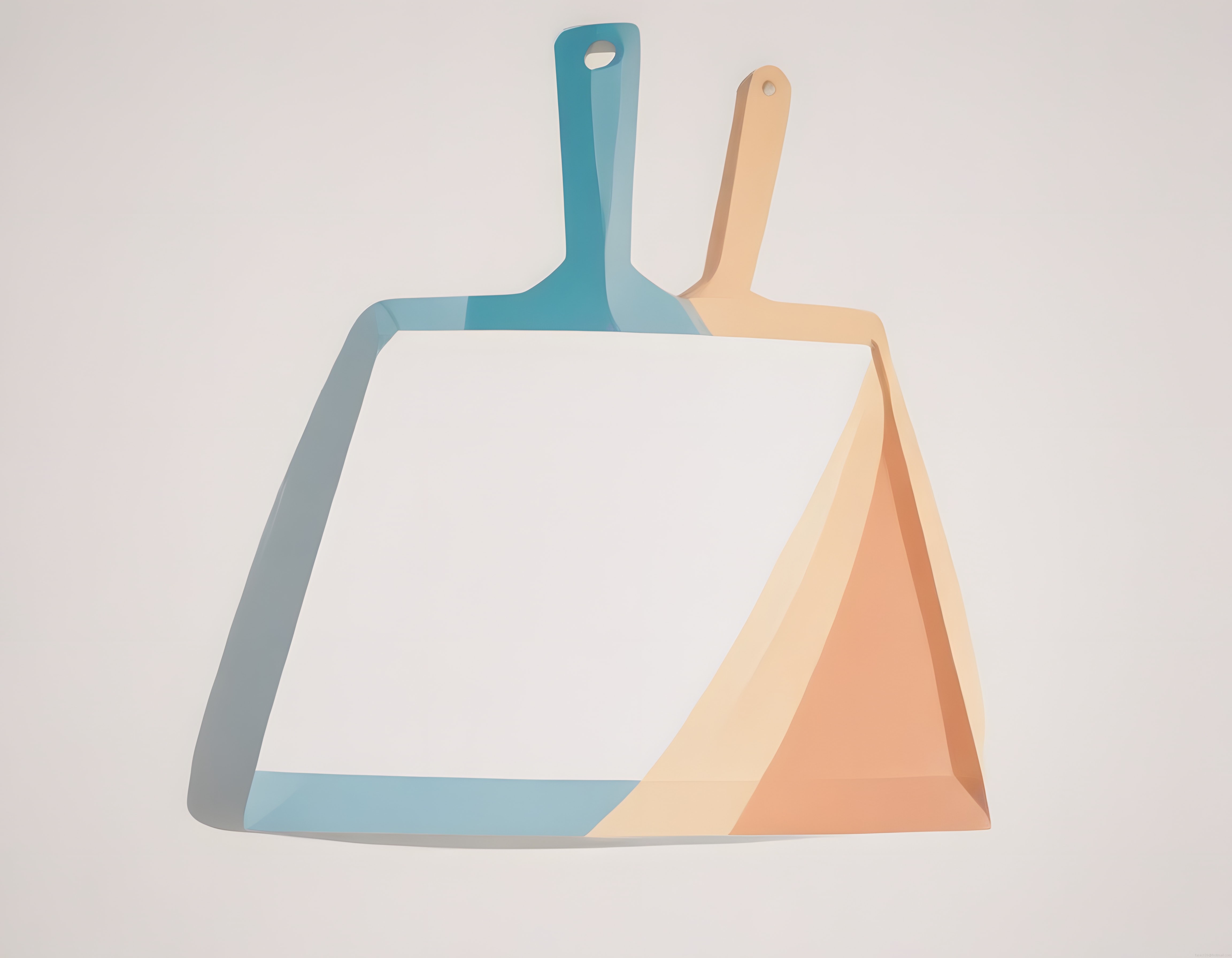 Pastel Mavi ve Şeftali Renklerinde Modern Minimalist Faraş Tasarımları