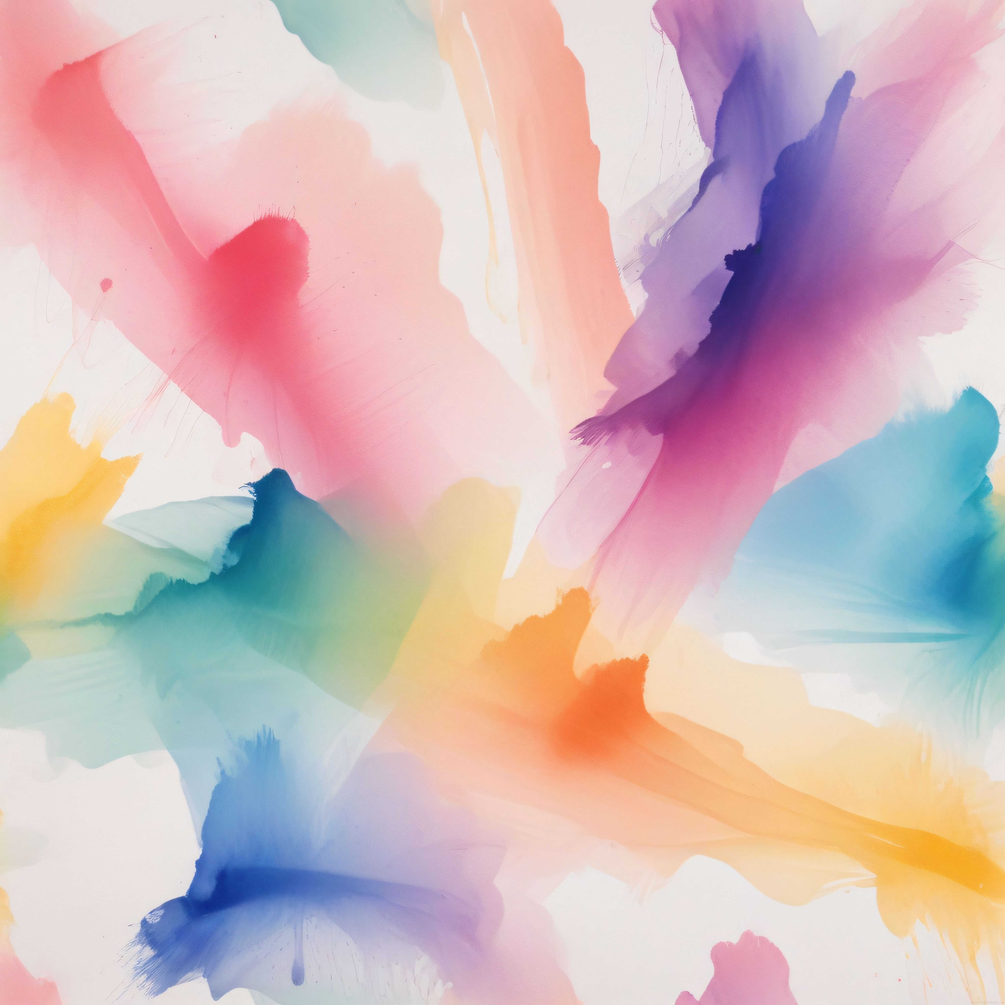 Pastel Suluboya Tonlarında Yumuşak ve Rüya Gibi Soyut Sanat Arka Planı