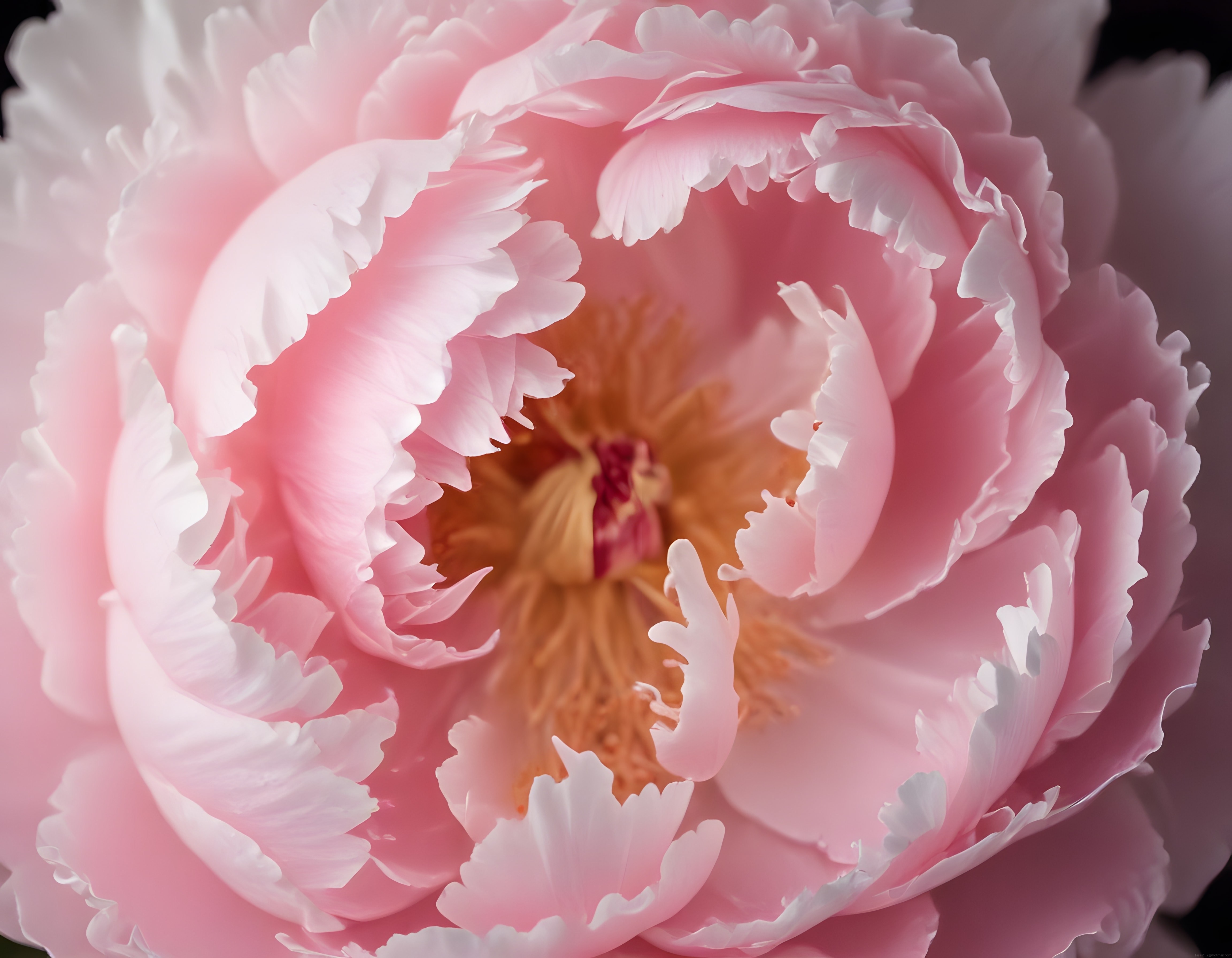 Pembe Şakayık Çiçeği Makro Fotoğraf: Yumuşak Yapraklar ve Narin Detaylar Pembe Şakayık Çiçeği Makro Fotoğraf: Yumuşak Yapraklar ve Narin Detaylar