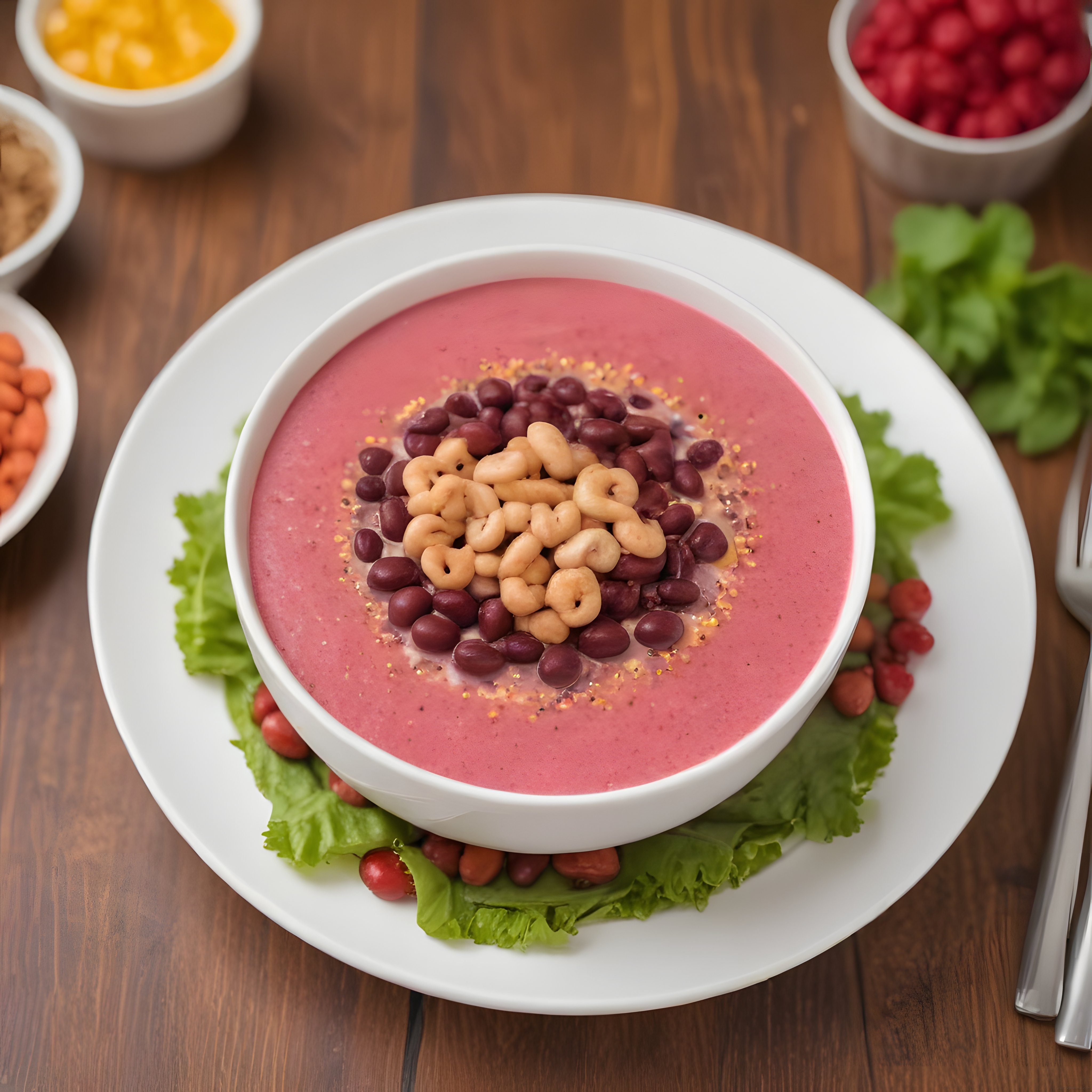 Pembe Smoothie Bowl ile Evde Sağlıklı ve Pratik Kahvaltı Hazırlama