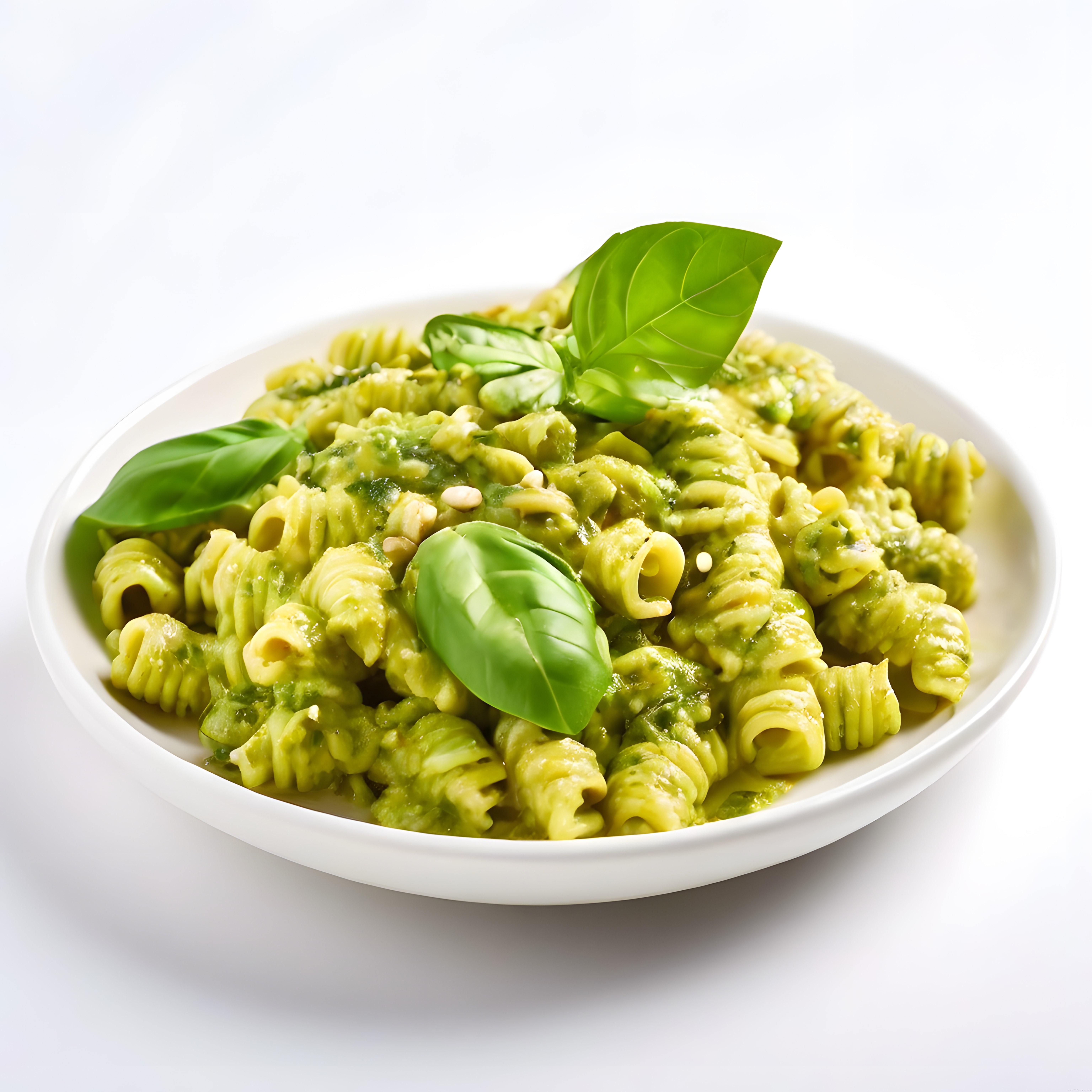 Pesto Soslu Burgu Makarna: Taze Fesleğen ve Çam Fıstığıyla İtalyan Lezzeti