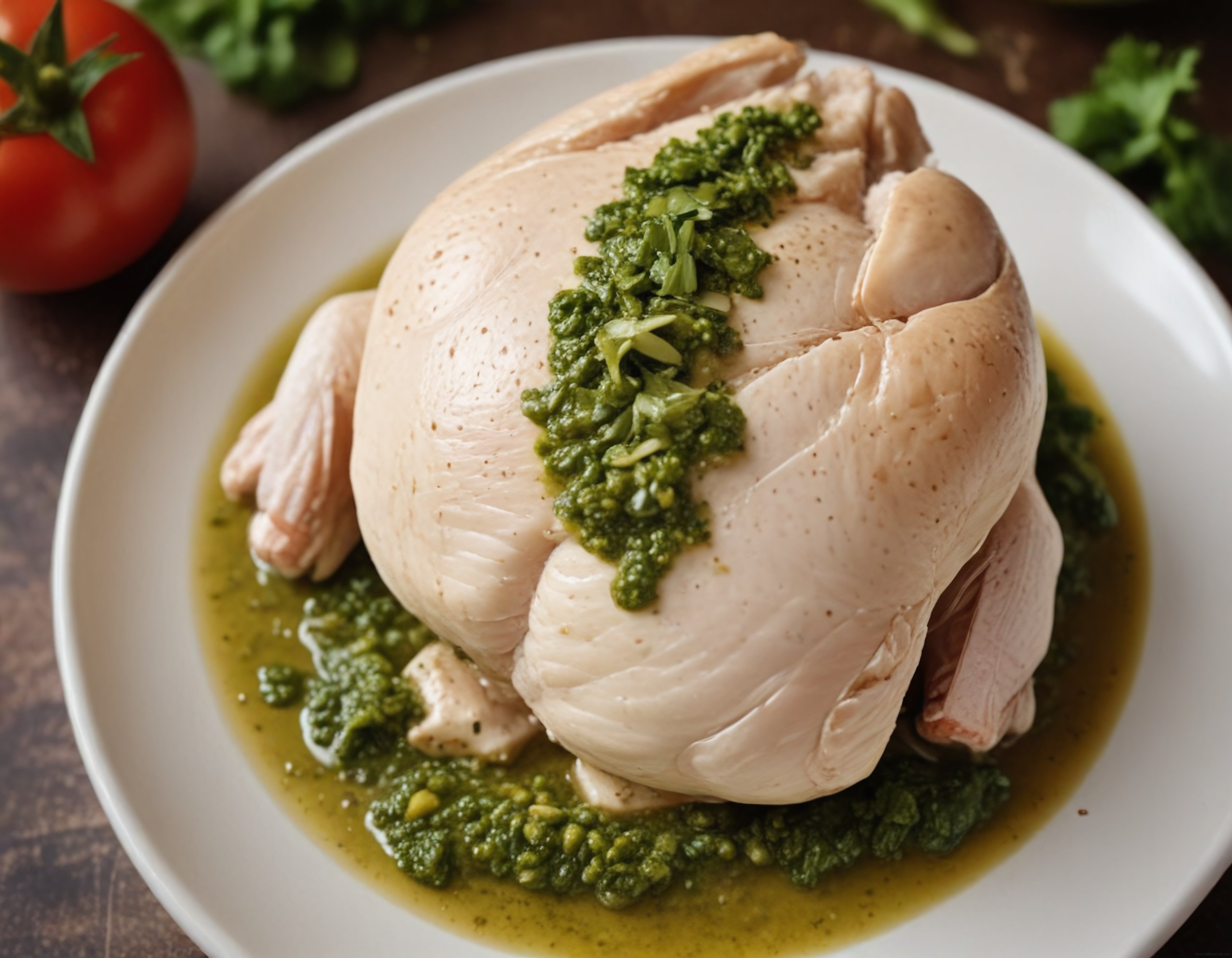 Pesto Soslu Bütün Tavuk Tarifi ve Evde Yapılabilir Pratik Sunum İpuçları