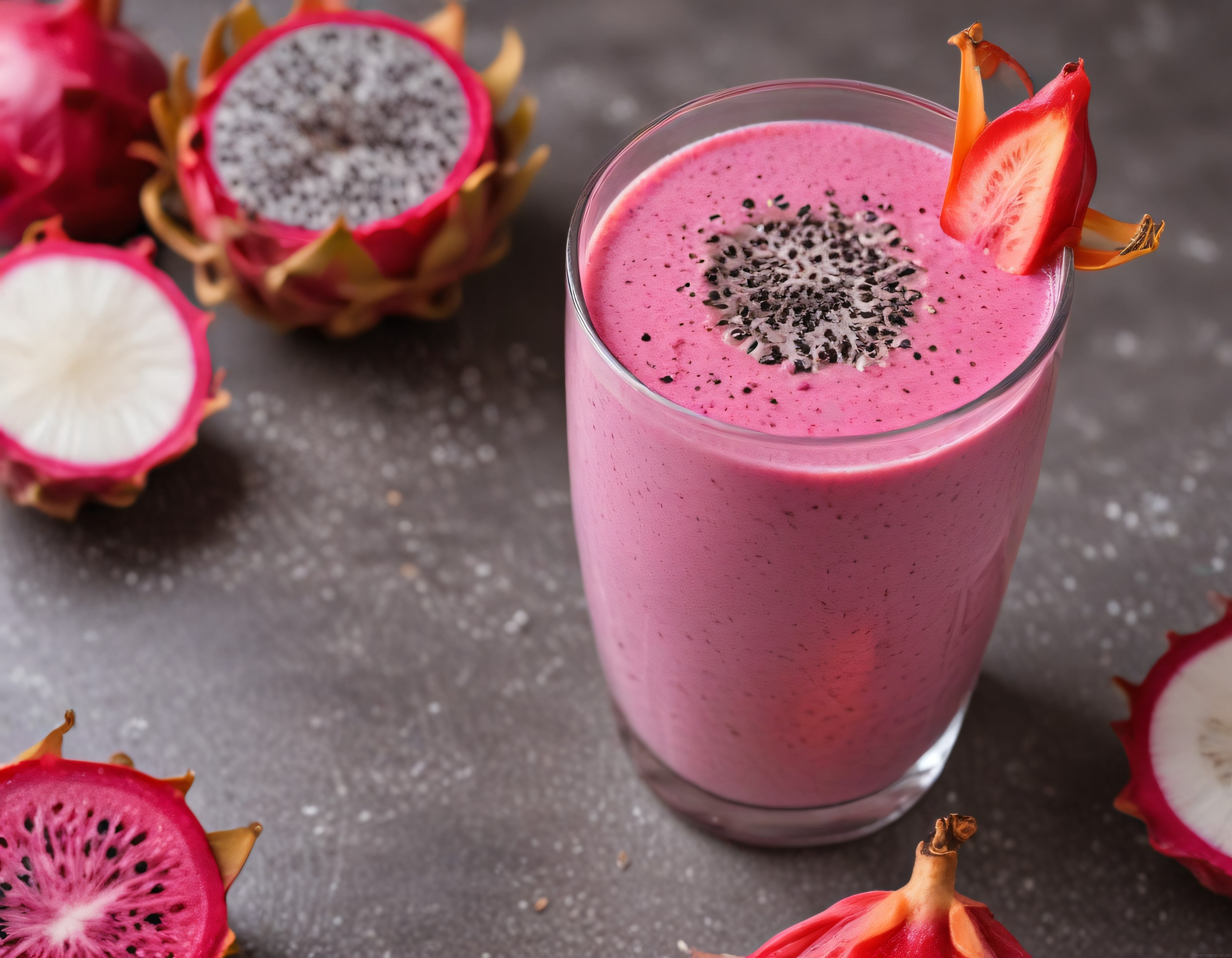 Pitaya Smoothie Tarifi: Ejder Meyveli Sağlıklı ve Lezzetli Pembe İçecek