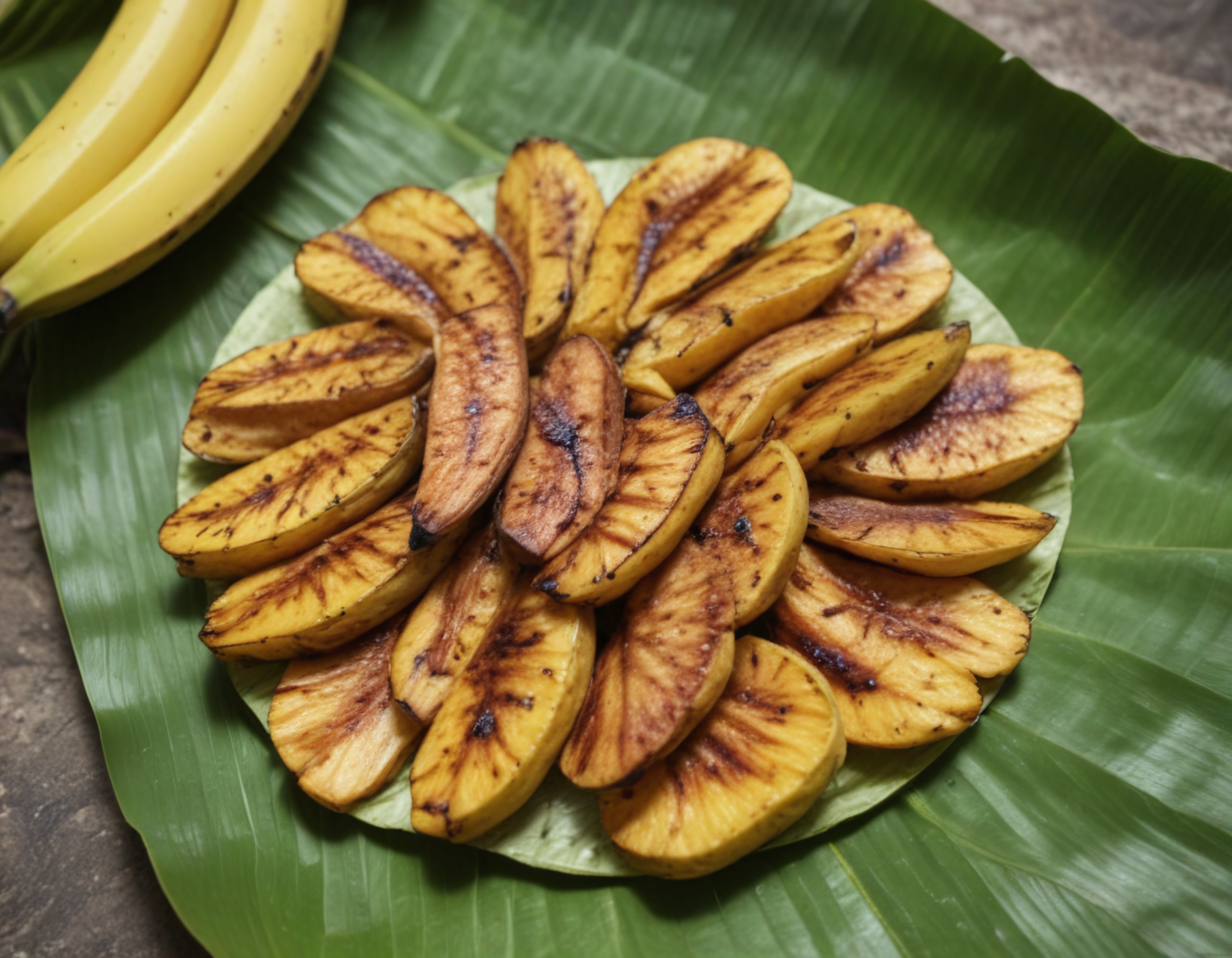 Platanos Asados: Izgara Muz Dilimleri ile Egzotik ve Sağlıklı Tatlı Tarifi