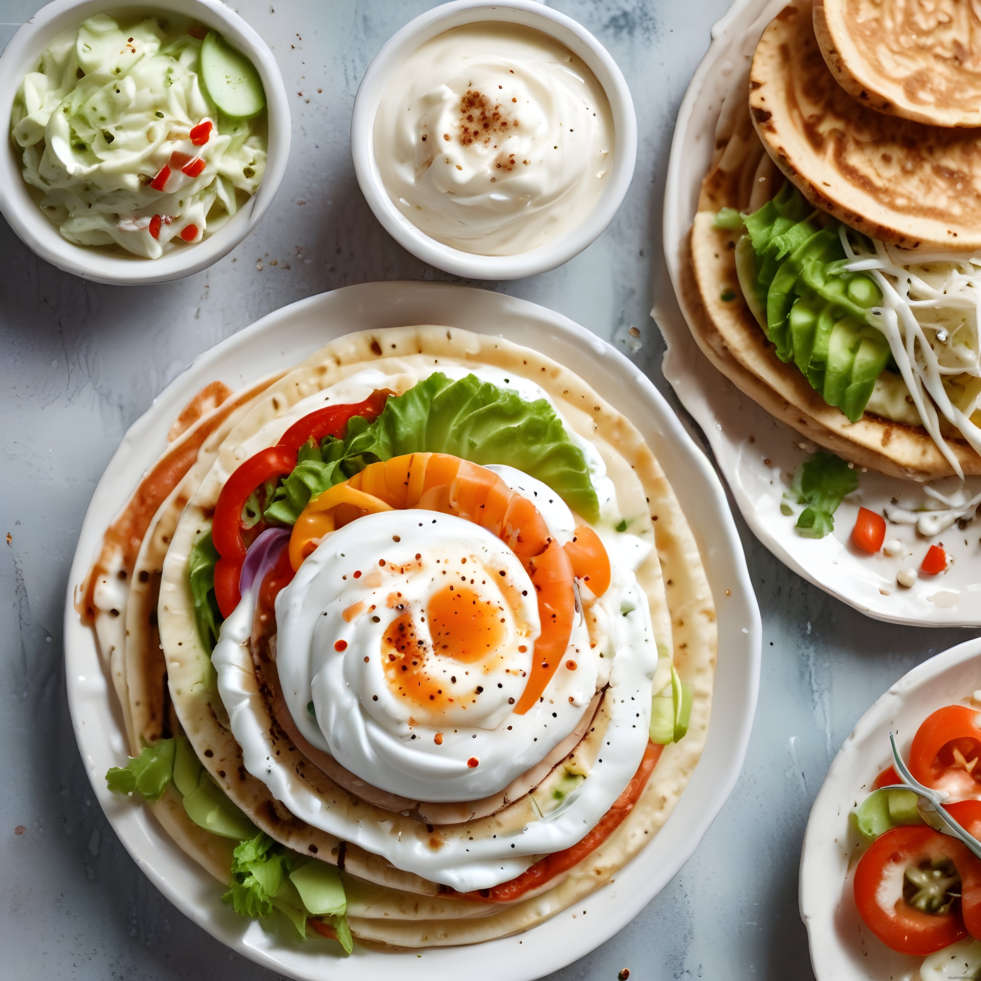 Poşe Yumurtalı Taco Kahvaltı Tabağı: Ev Yapımı Sağlıklı Brunch Tarifi
