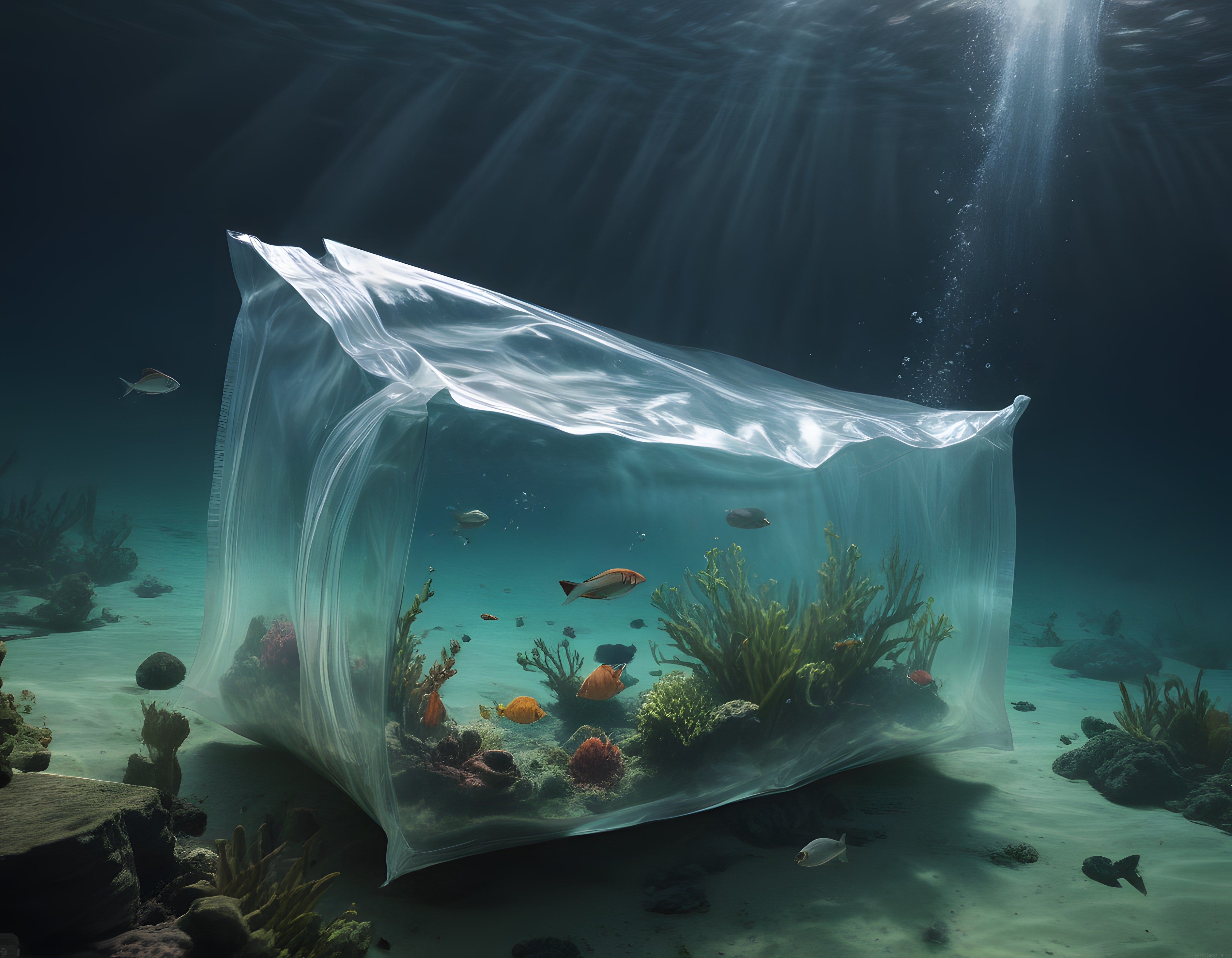 Poşete Hapsolan Sualtı Dünyası: Plastik Kirliliği ve Mercan Resifi