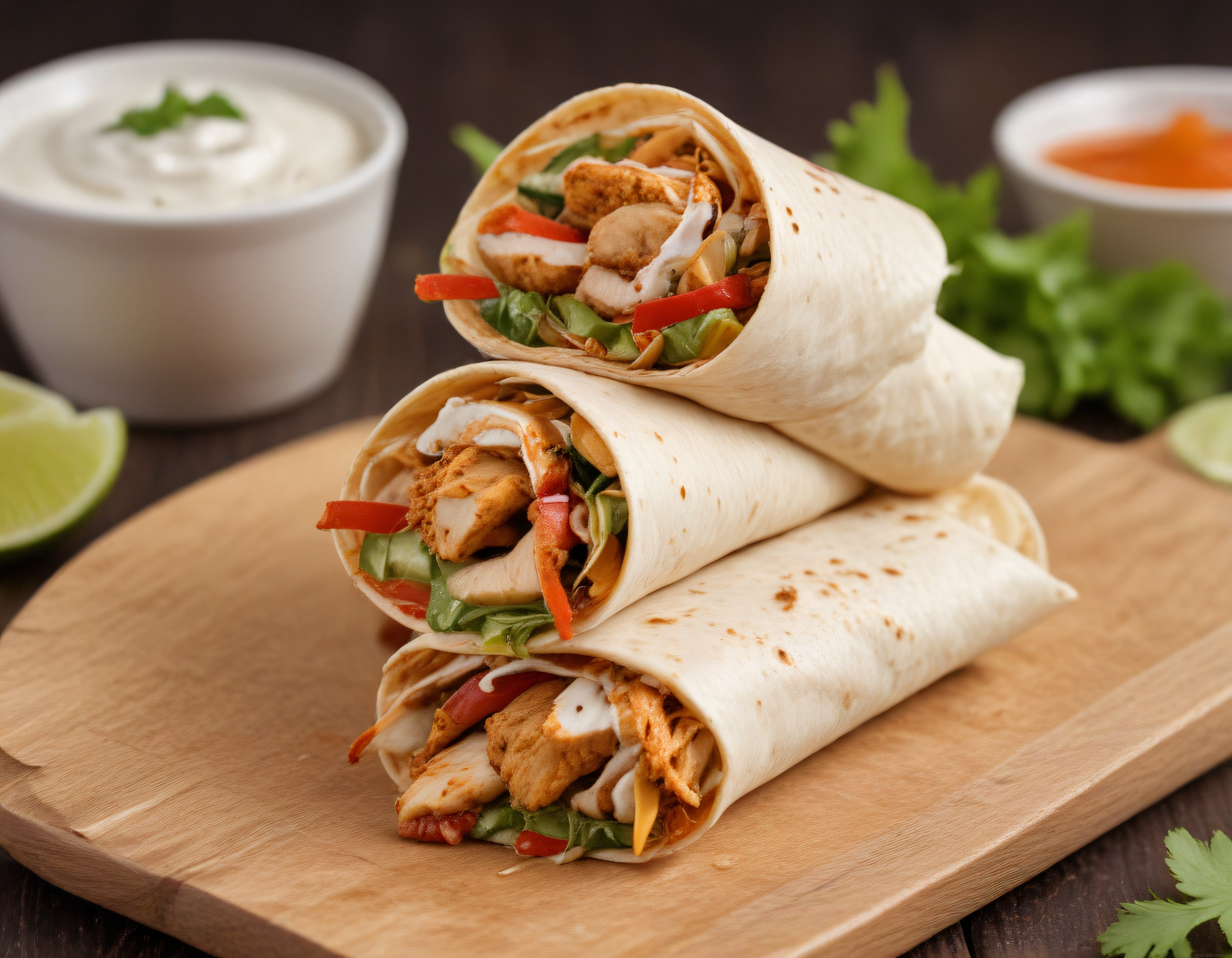 Pratik Ev Yapımı Tavuk Dürüm Tarifi: Çıtır Tavuk ve Taze Sebzeler ile Wrap