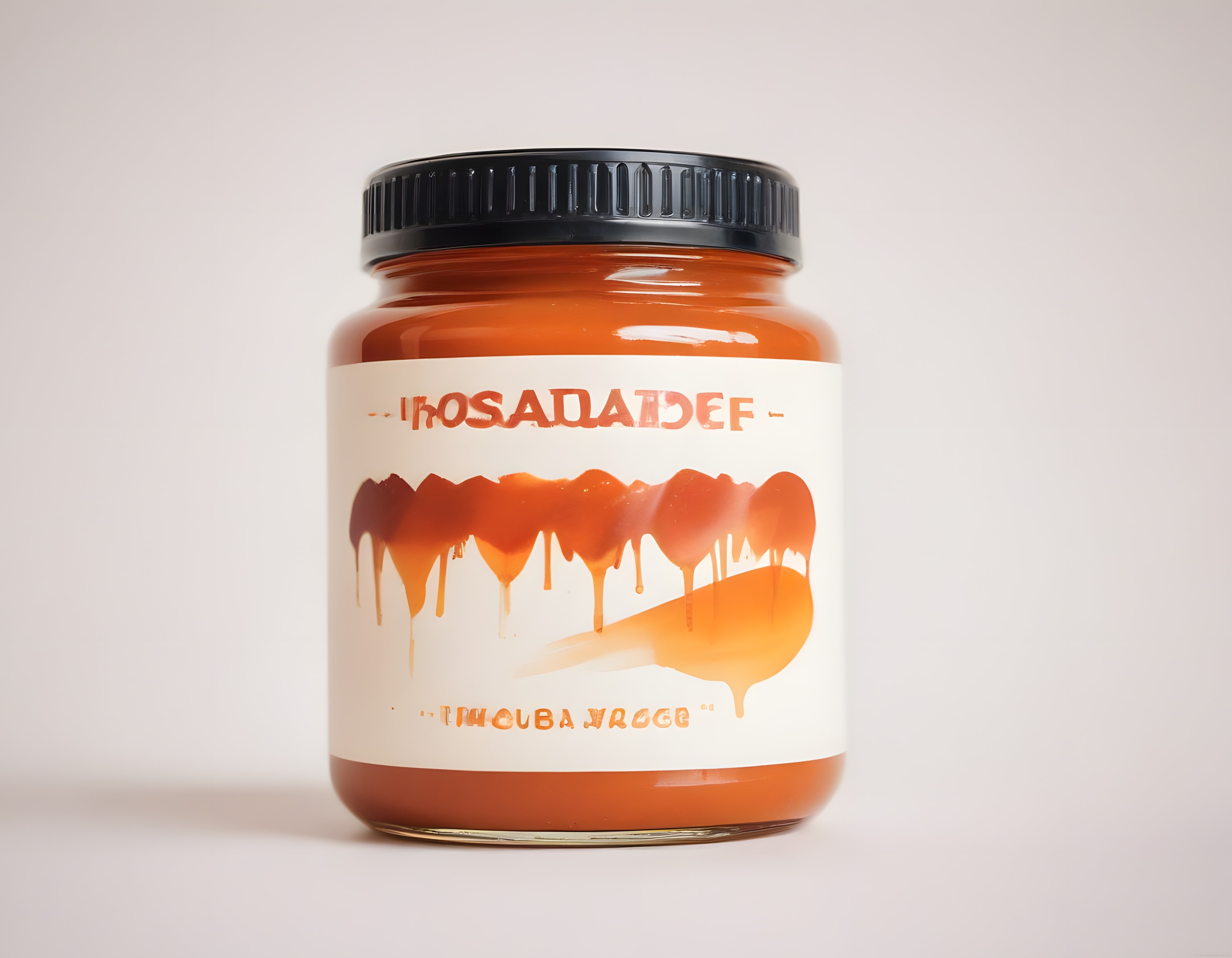 Premium Karamel Sos Kavanozu, Ev Yapımı Tatlı Sos ve Şık Ürün Ambalajı