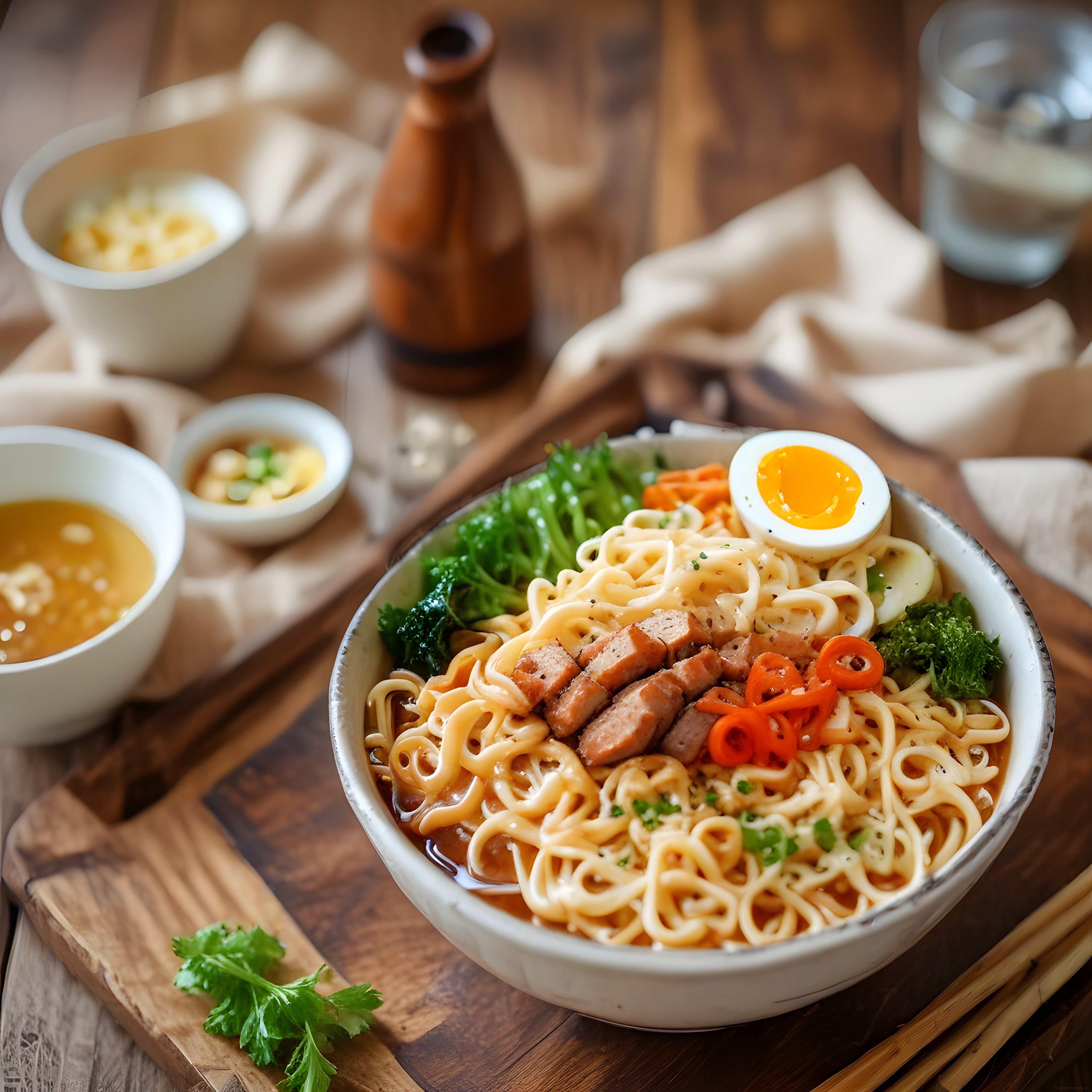Ramen Kasesi: Japon Erişte Çorbası Tarifi ve Sunum Önerileri