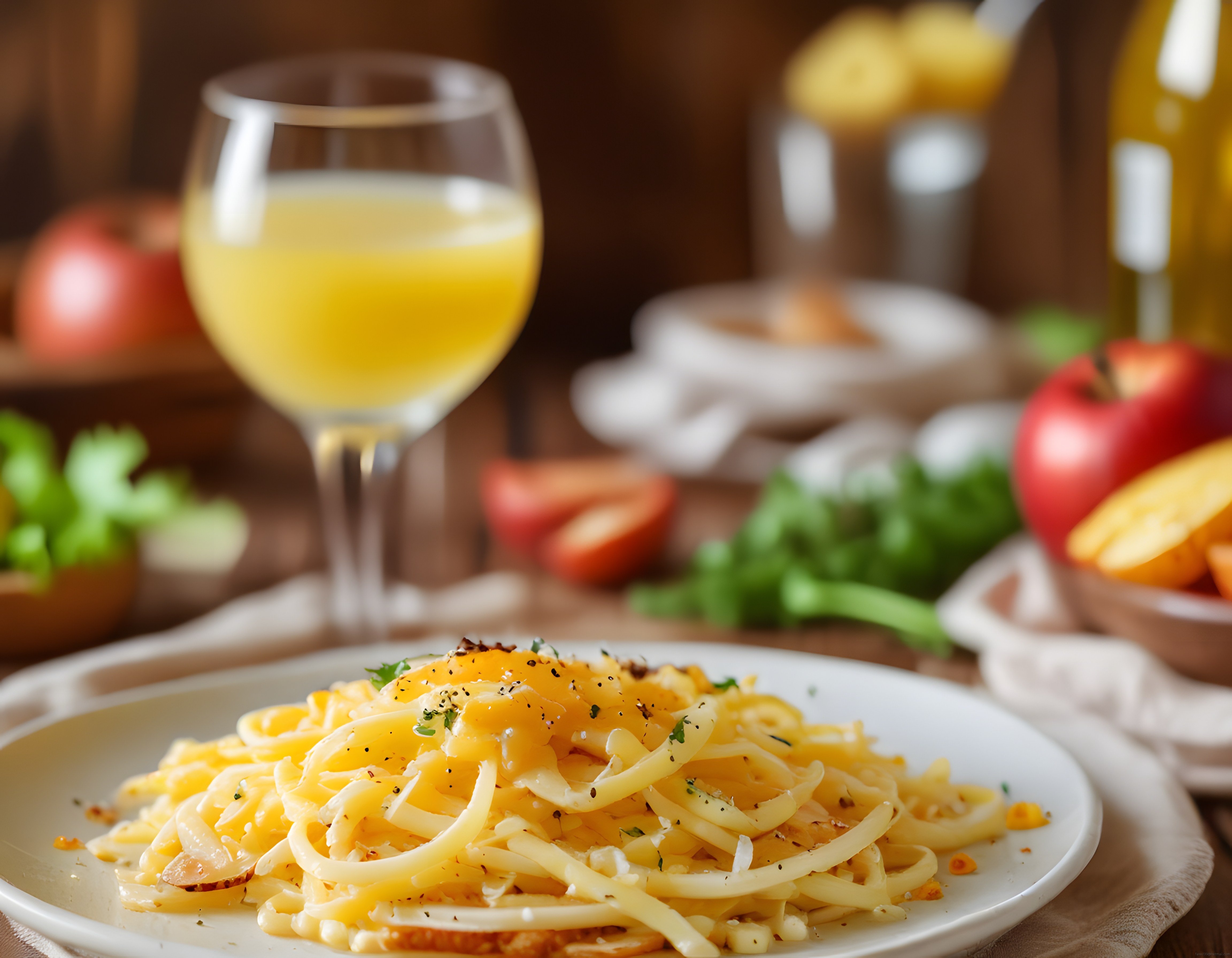 Rende Peynirli ve Tereyağlı Spaghetti Sunumu ile Sıcacık Bir Mutfak Atmosferi