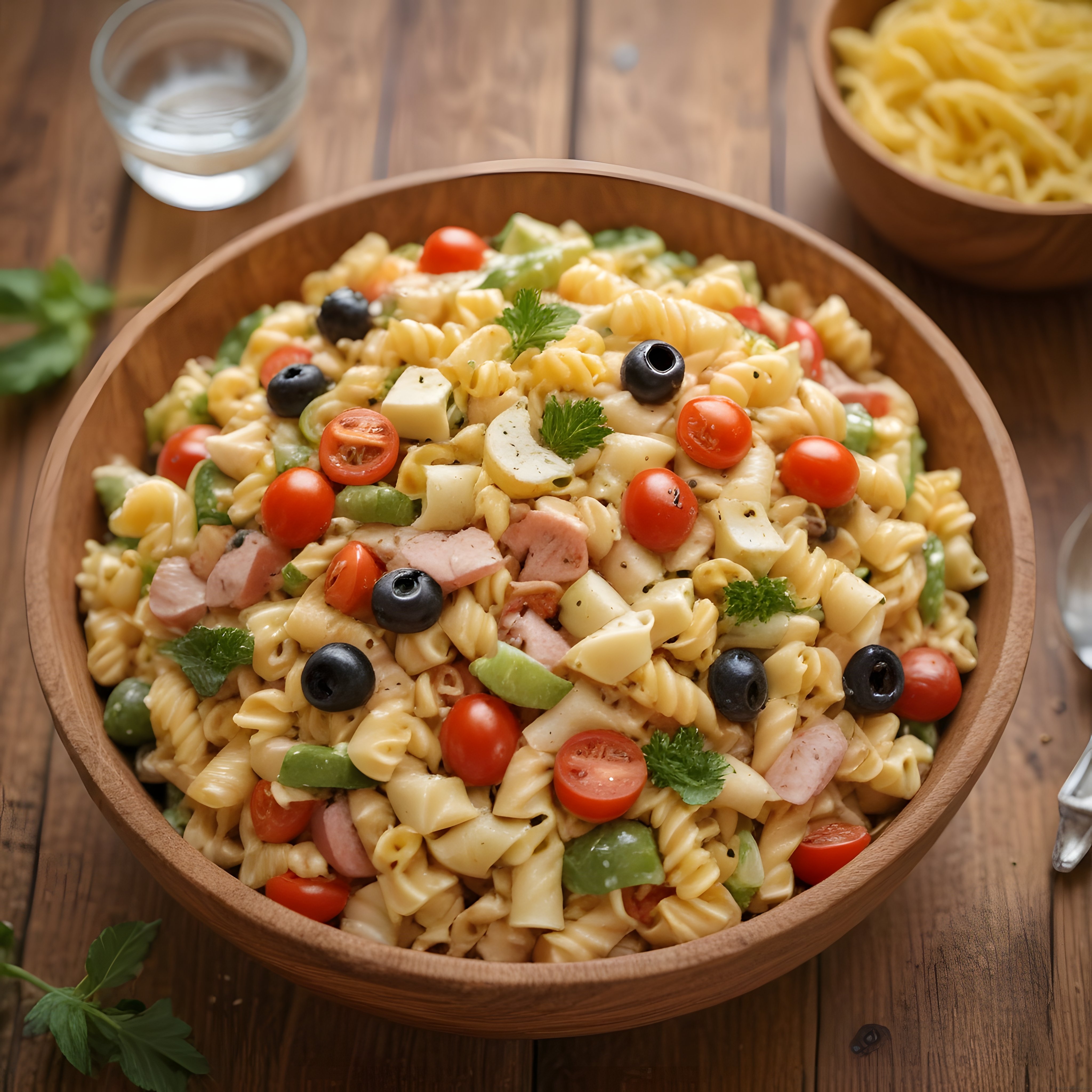 Rengarenk Makarna Salatası: Pratik ve Lezzetli Akşam Yemeği Alternatifi
