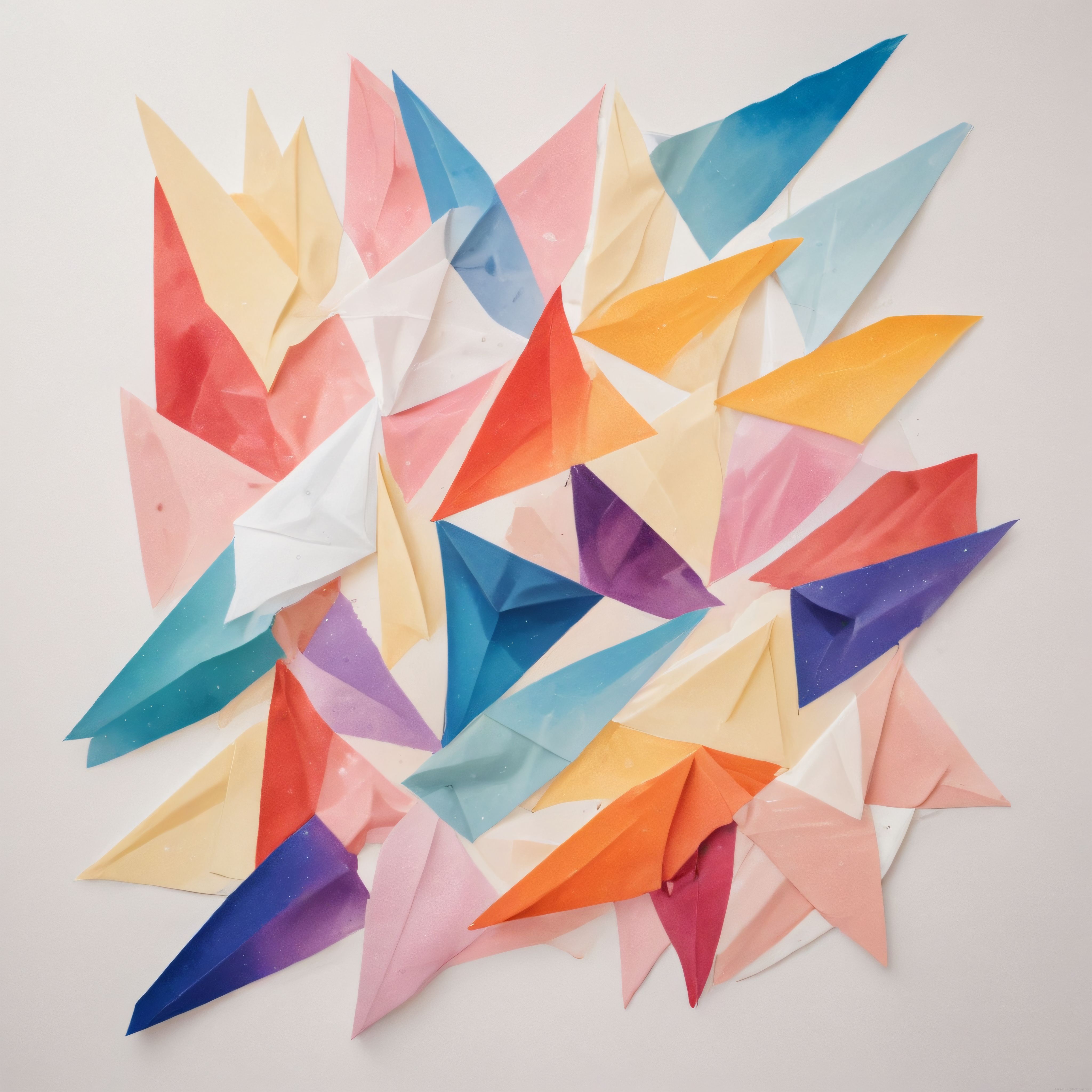 Rengarenk Origami Turnalarıyla El Yapımı Kağıt Sanatı ve Dekoratif Sembolizm