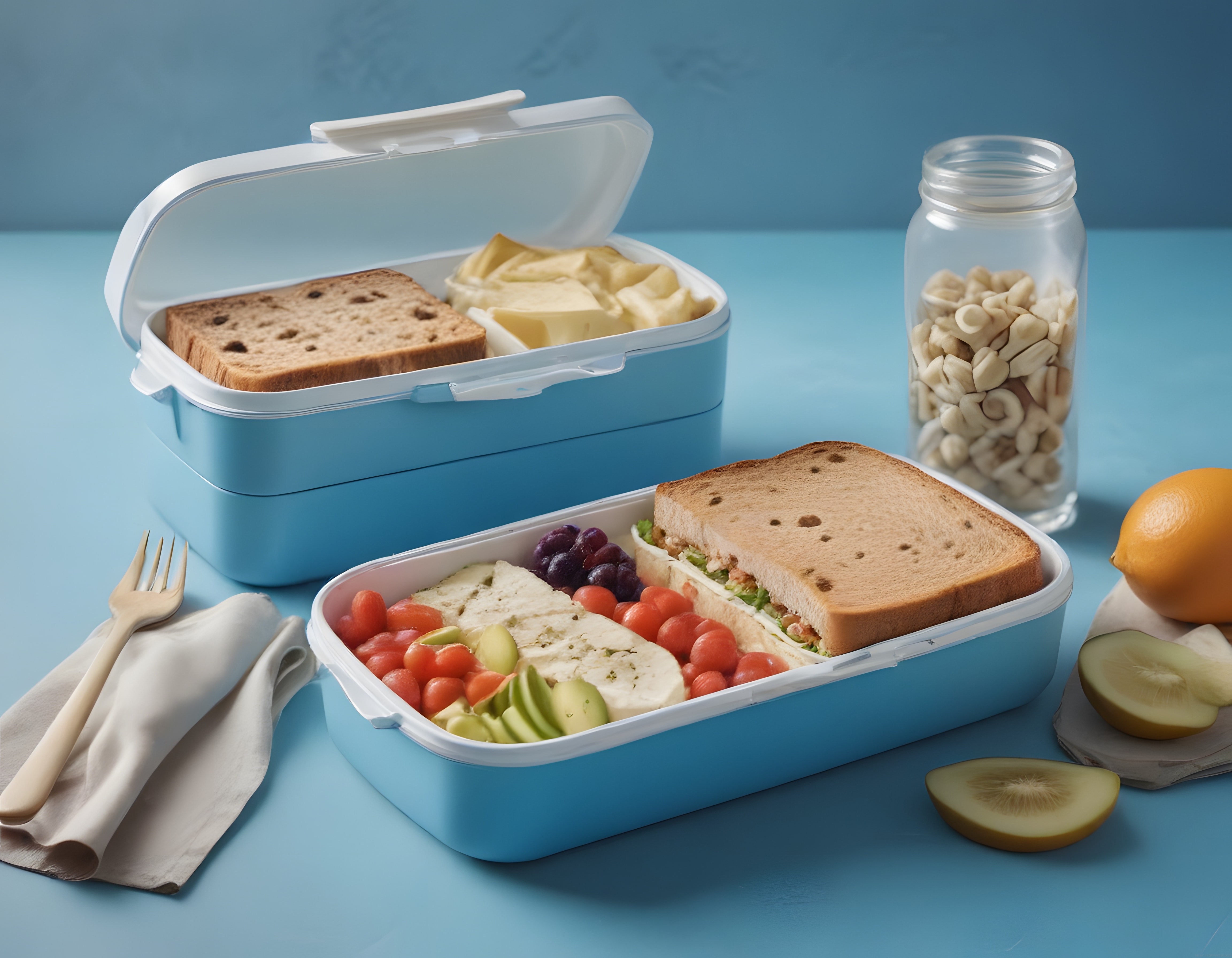 Renkli Bento Kutusuyla Pratik ve Besleyici Öğle Yemeği Fikirleri
