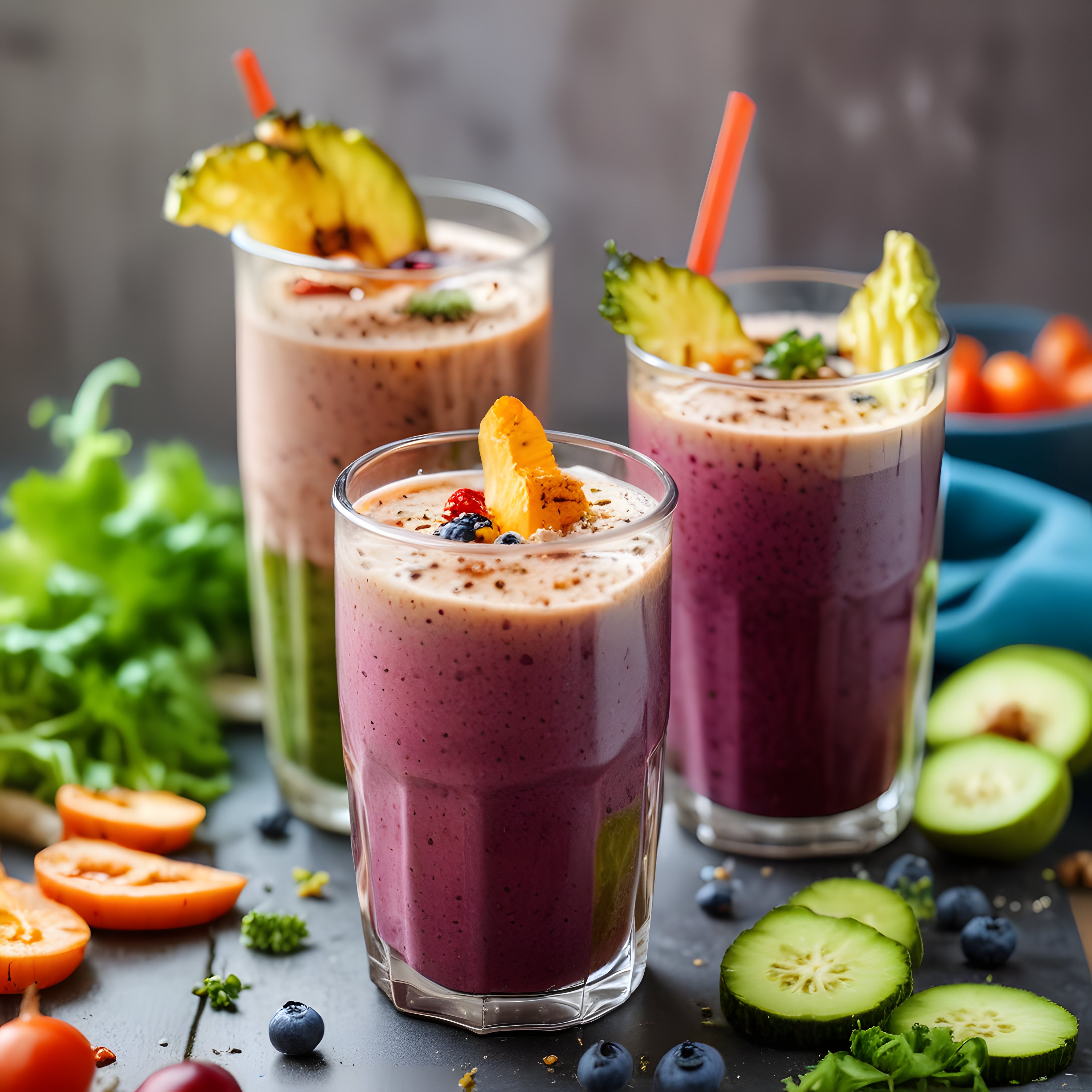 Renkli Besleyici Smoothie Tarifleri: Sağlıklı Yaşam İçin Evde Yapılabilir İçecekler