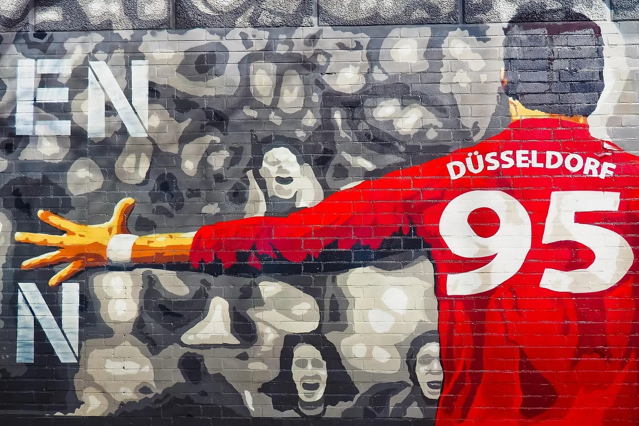 Renkli duvar grafiti - şehir sanat eseri