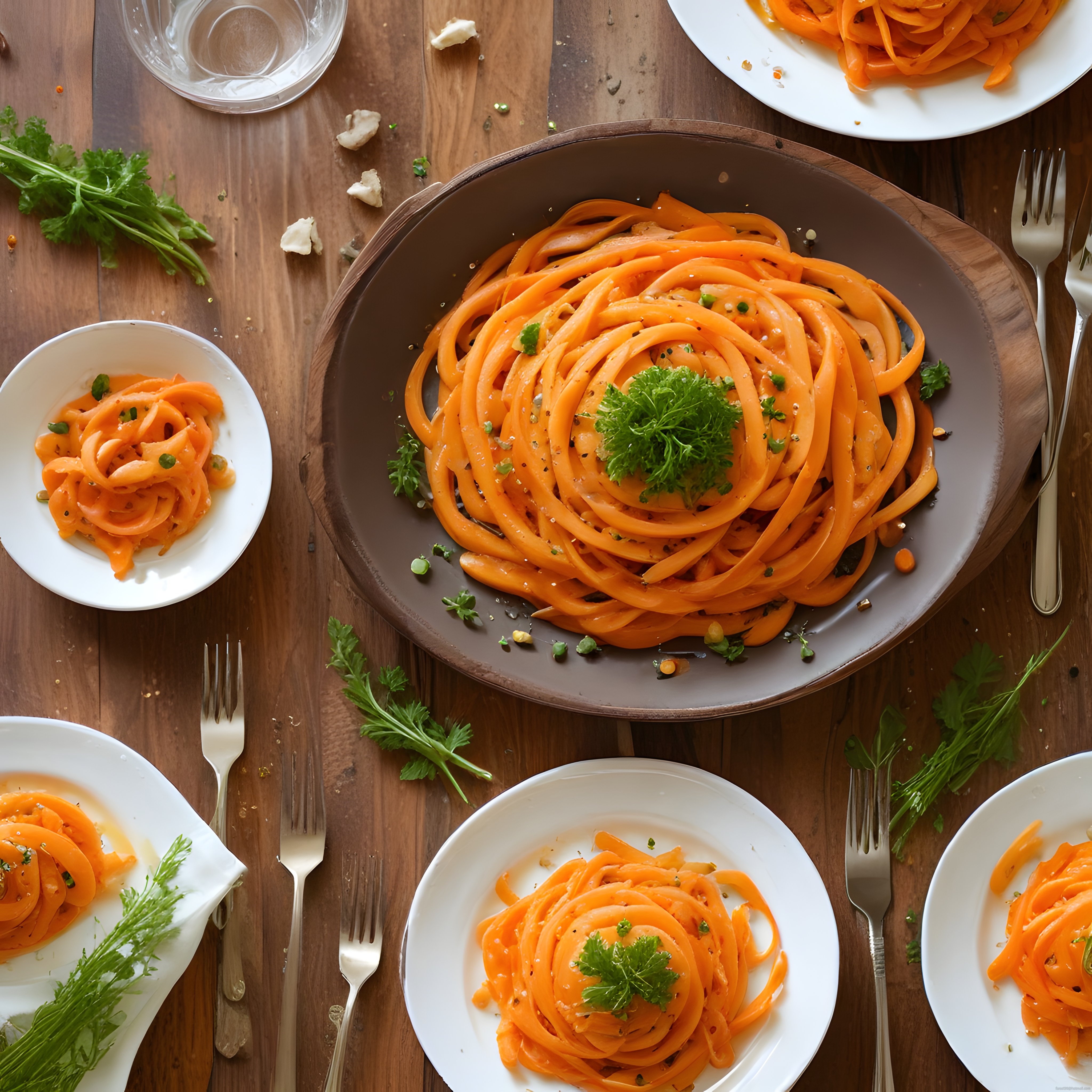 Renkli Havuç Spagetti Tarifi: Sağlıklı ve Hafif Akşam Yemeği Önerisi