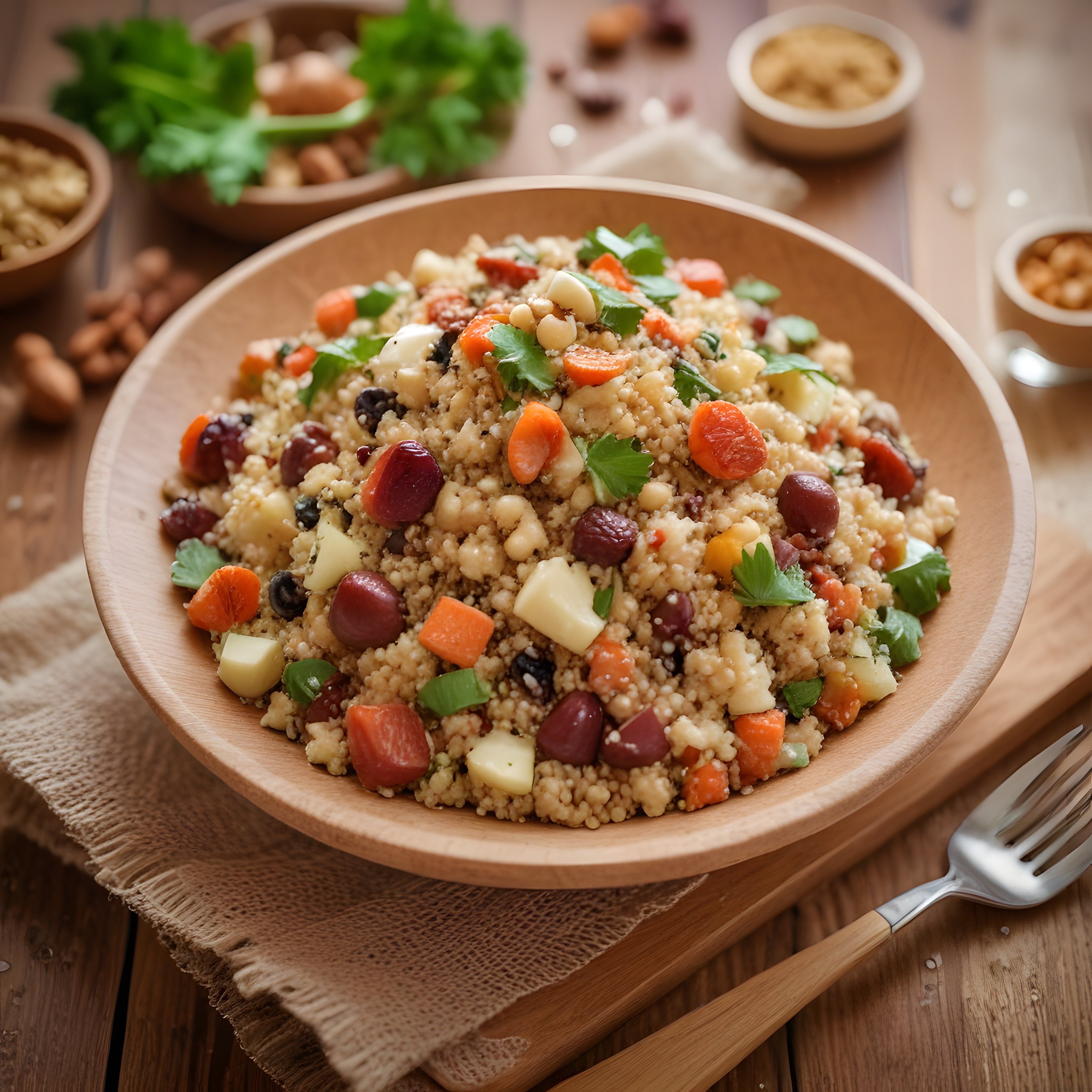 Renkli Kuskus Salatası Tarifi: Sağlıklı Akdeniz Mutfağı Önerisi