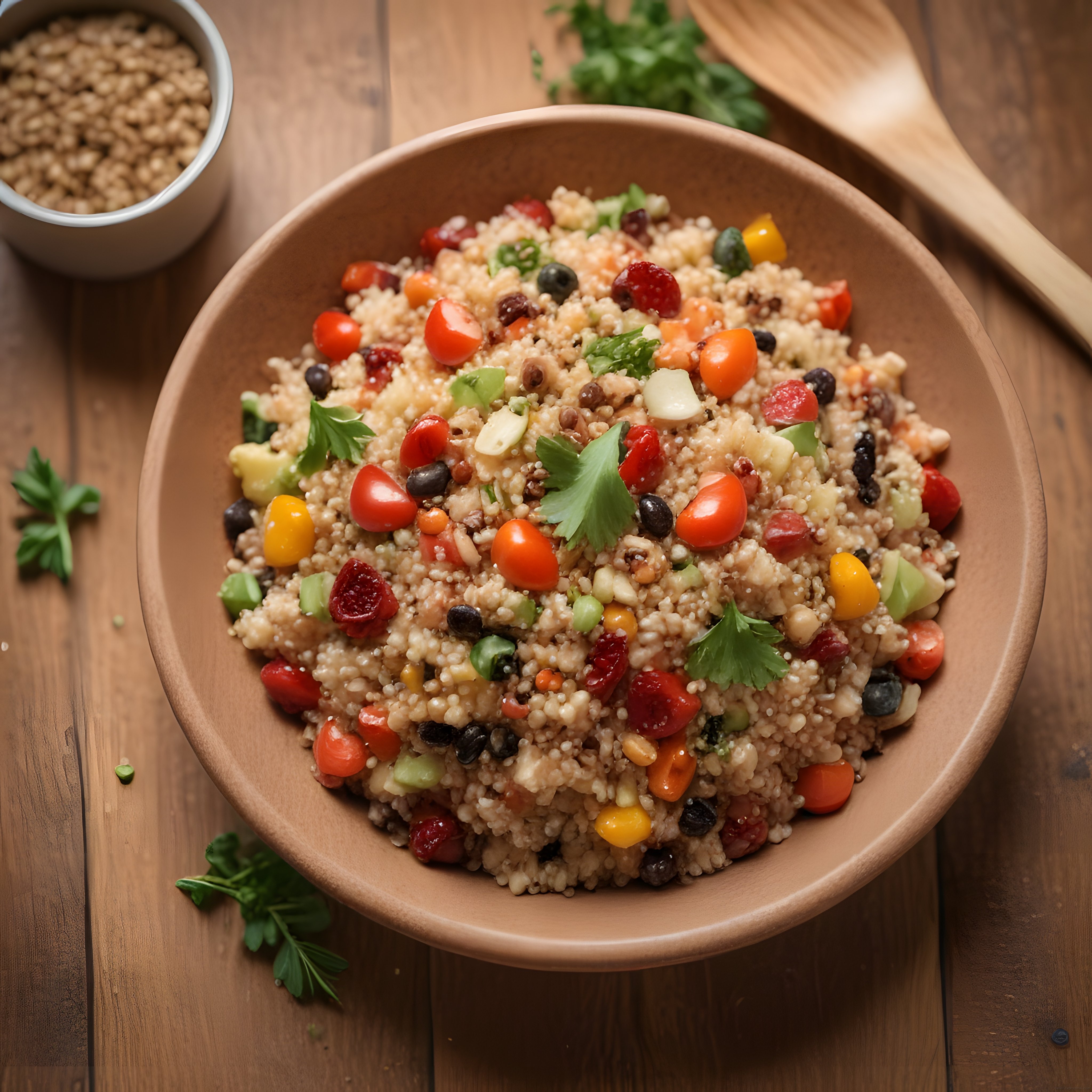 Renkli Sebzeli Kinoa Salatası: Sağlıklı Vegan Beslenme Önerisi