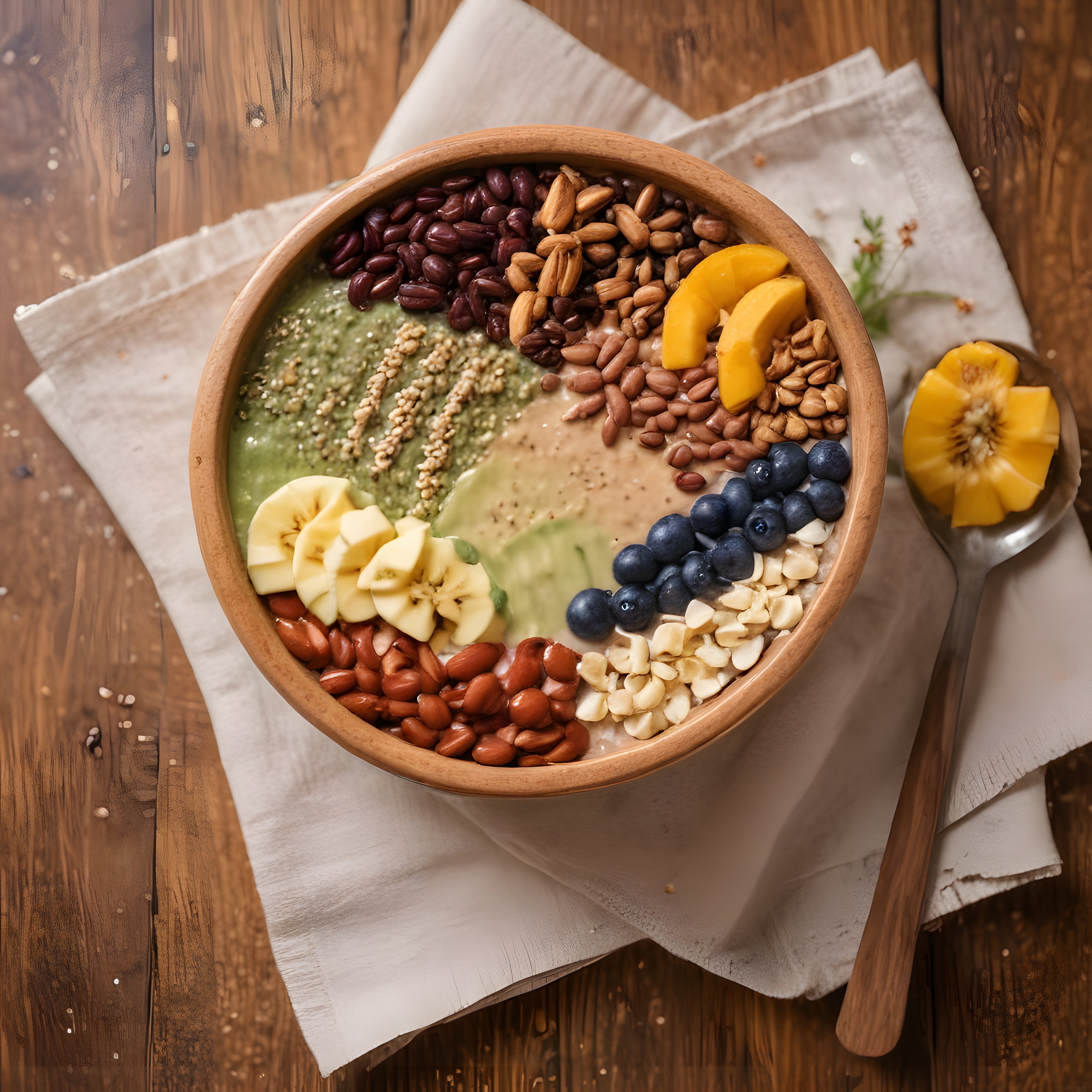 Renkli Smoothie Bowl Tarifi: Sağlıklı ve Besleyici Kahvaltı Kasesi