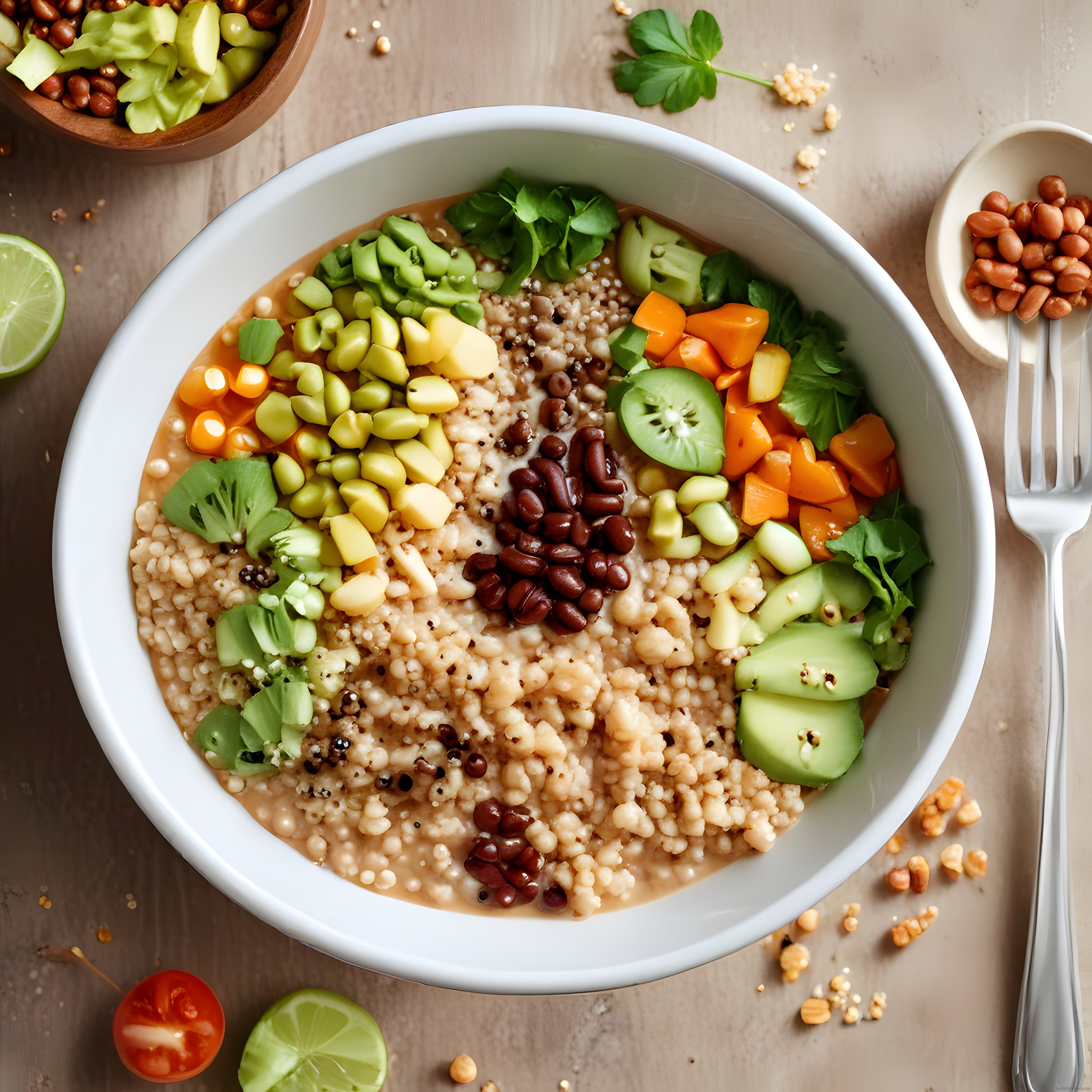 Renkli ve Besleyici Vegan Buddha Kase: Sağlıklı Bitkisel Öğün İçin İlham