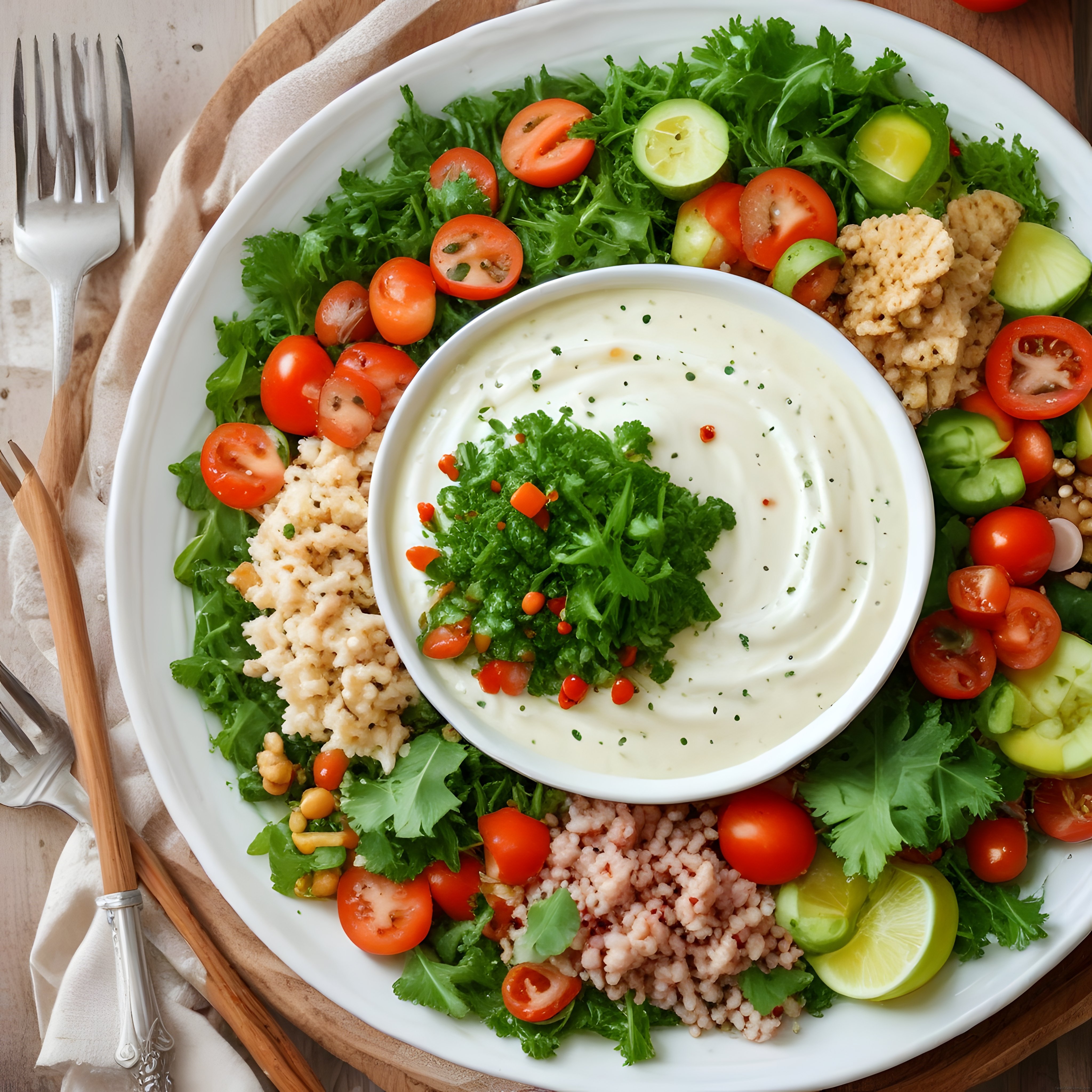 Renkli ve Besleyici Vegan Buddha Kase: Taze Sebzelerle Sağlıklı Öğün