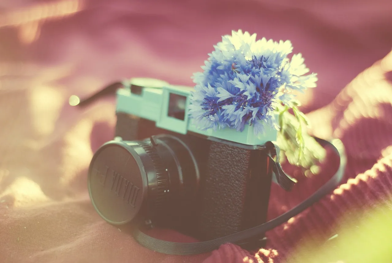 Retro kamera fotoğrafı - nostaljik anlar