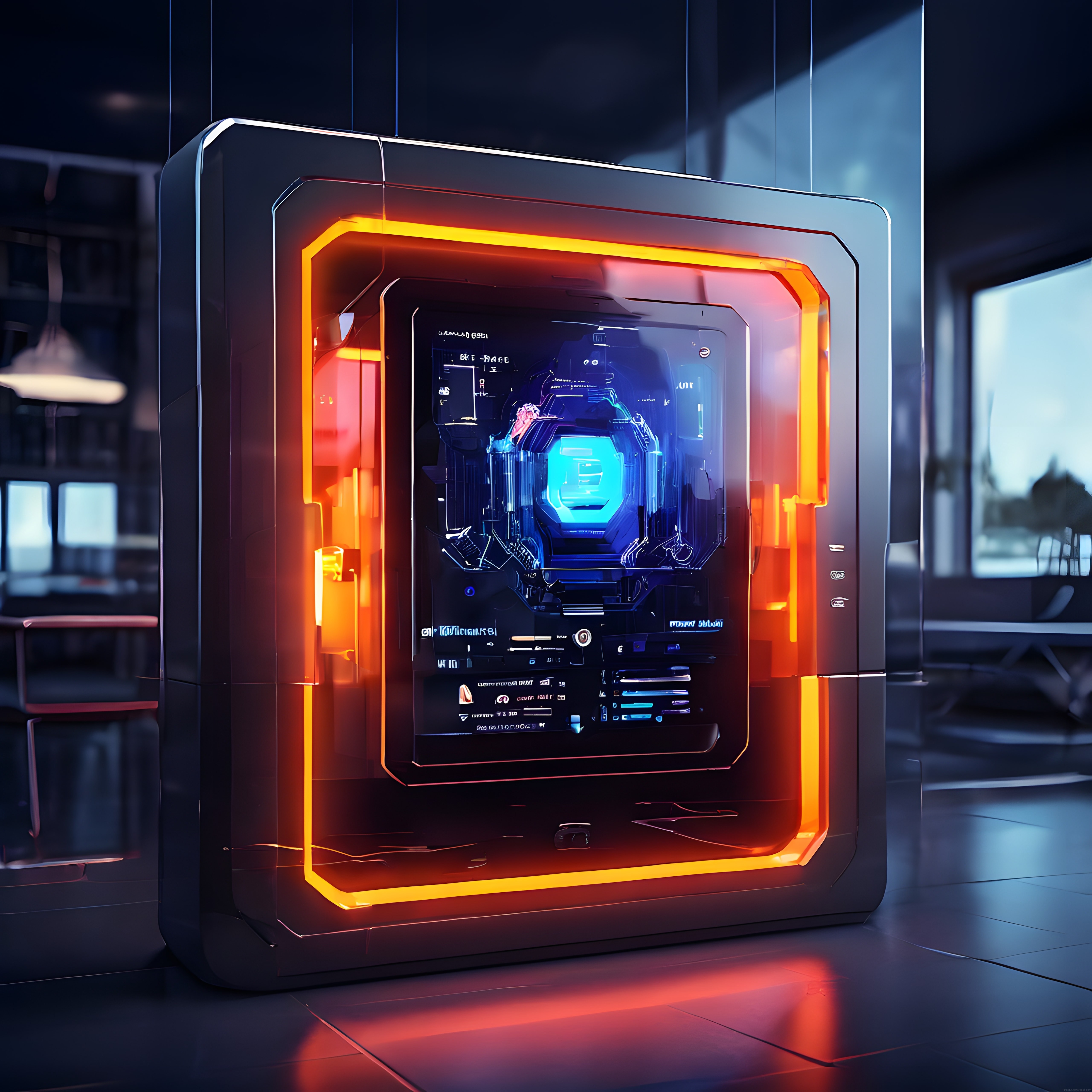 RGB Aydınlatmalı Yüksek Performanslı Oyuncu Bilgisayarı Kasası ve İç Donanımı