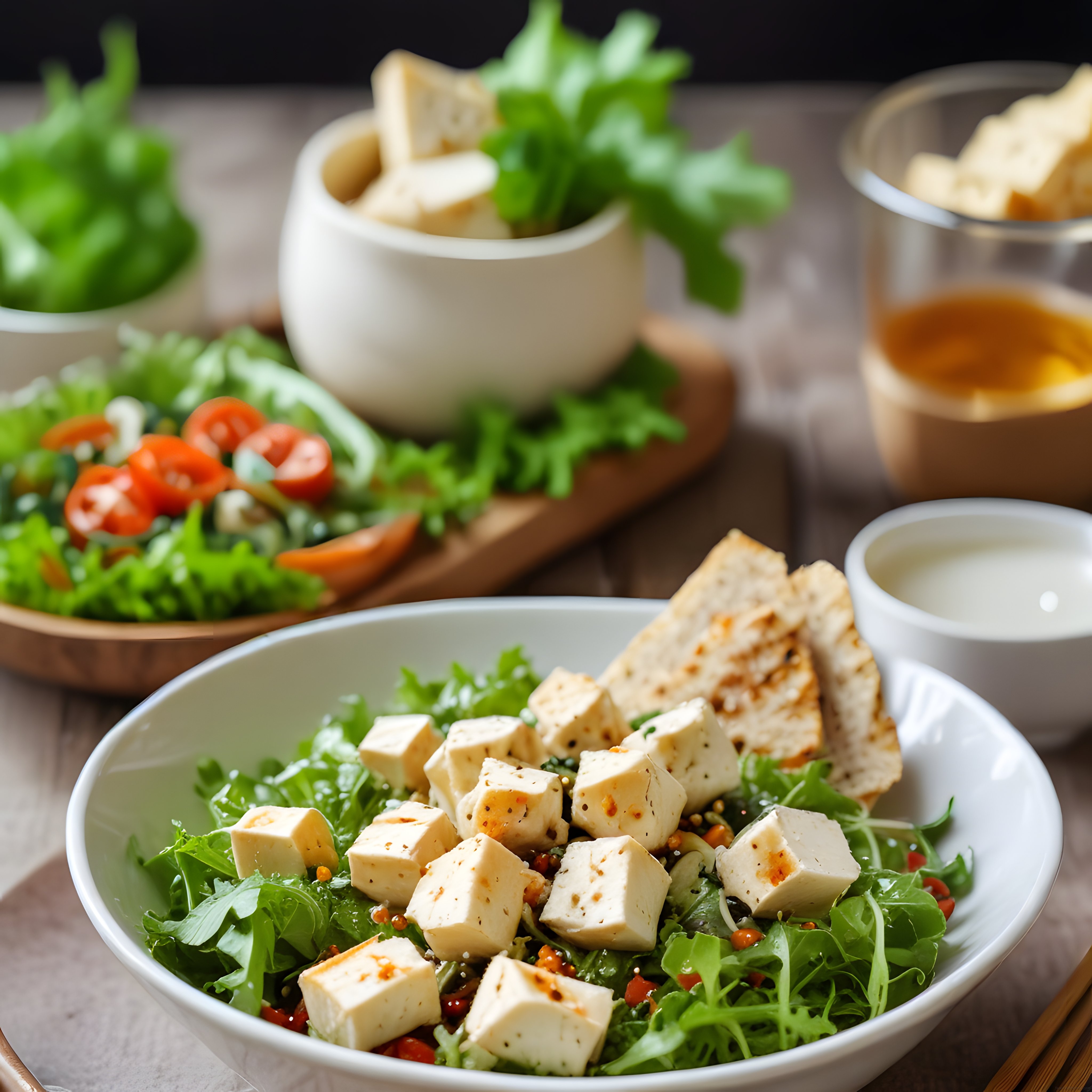 Rokalı Paneer Salatası: Taze Yeşilliklerle Sağlıklı ve Lezzetli Bir Tarif
